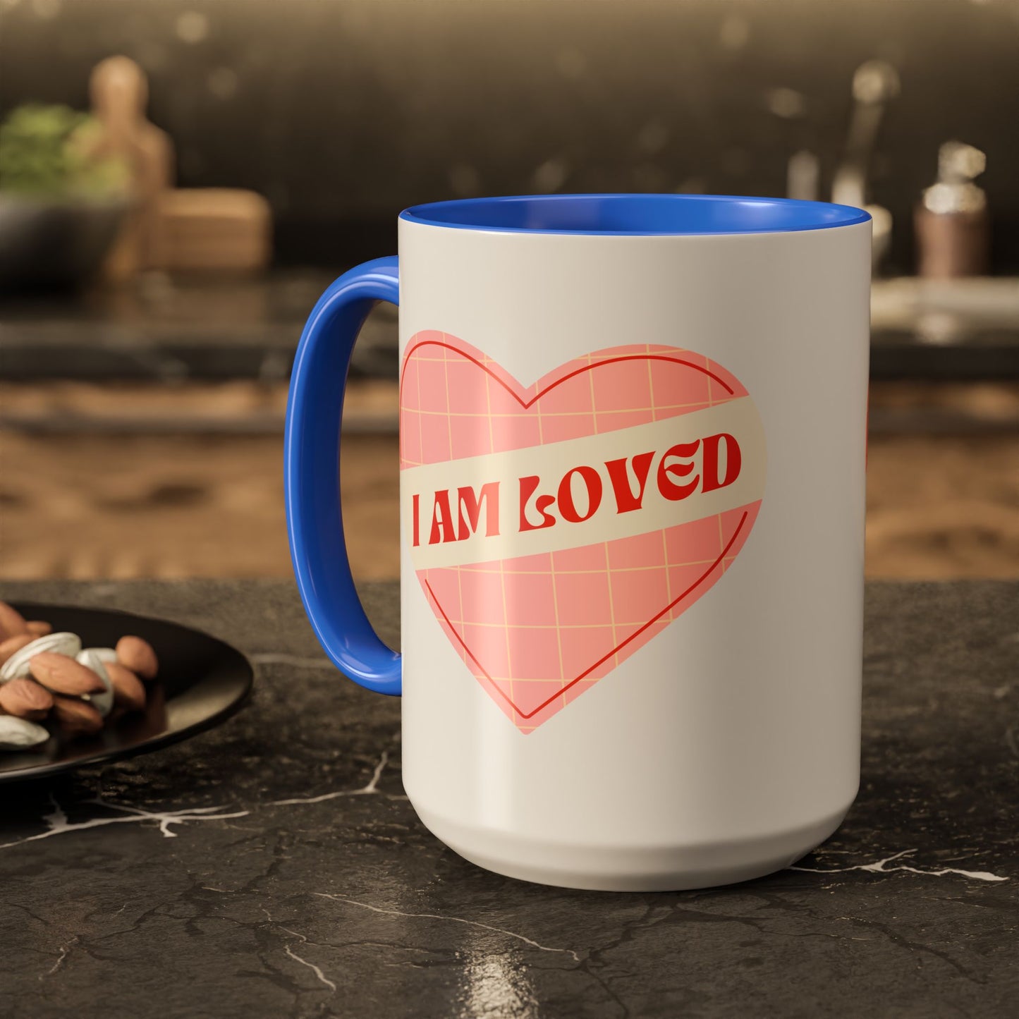 I Am Loved Heart – Accent Mug (11oz/15oz)