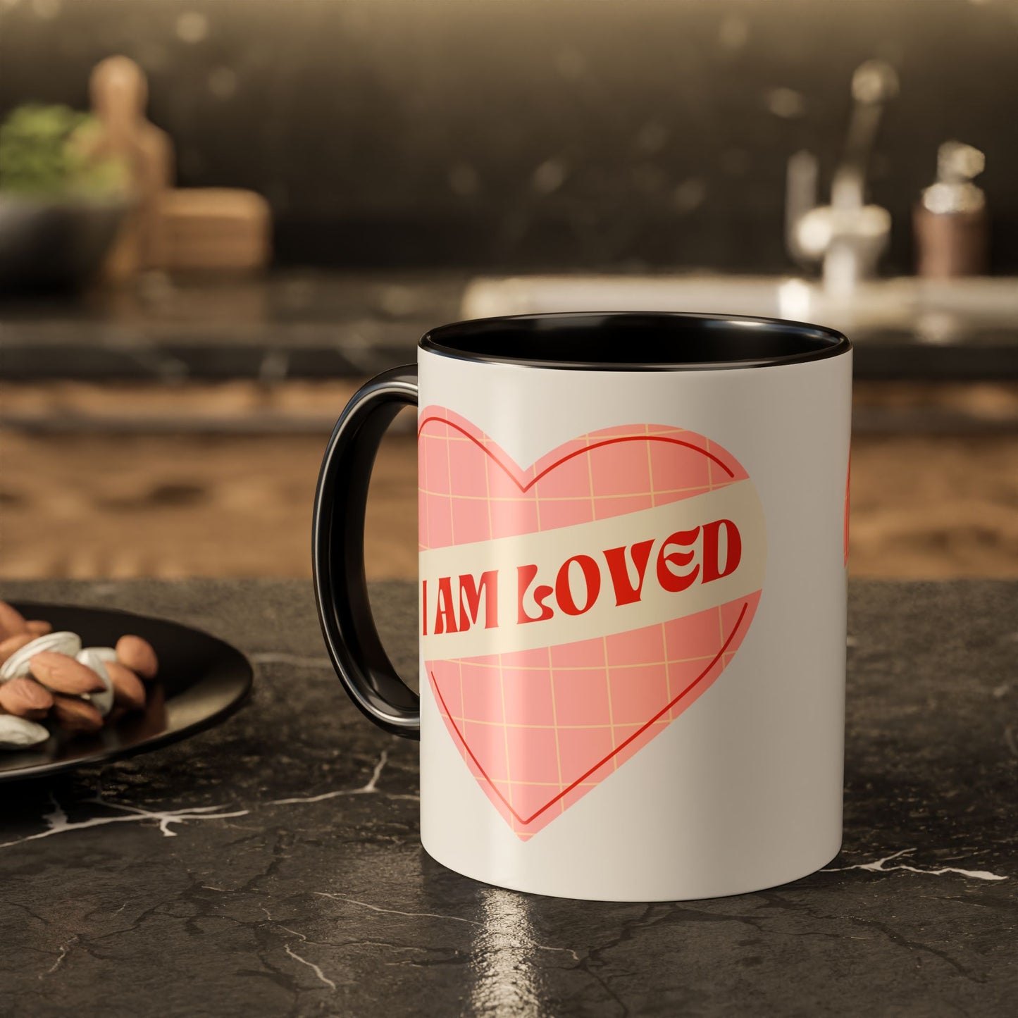 I Am Loved Heart – Accent Mug (11oz/15oz)