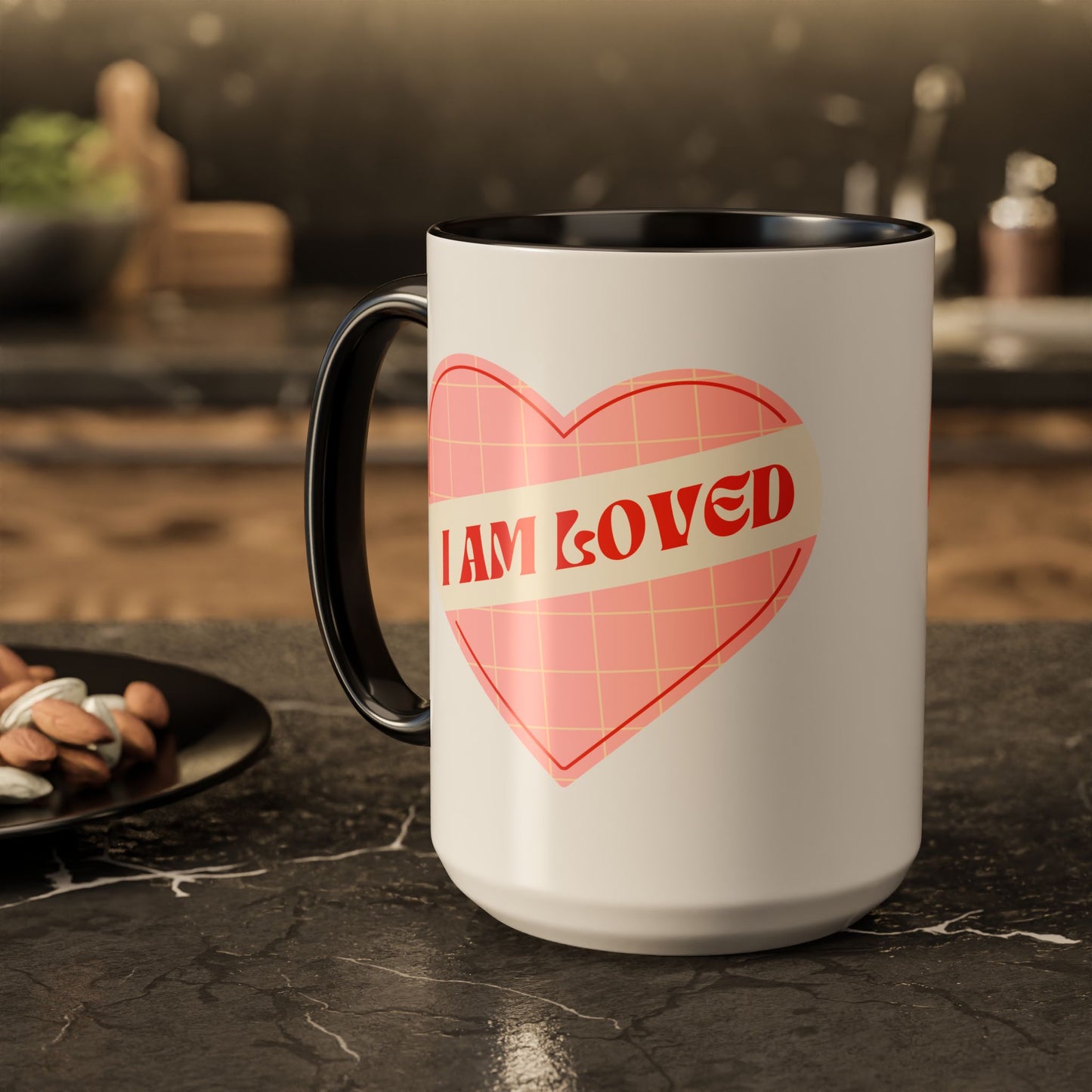 I Am Loved Heart – Accent Mug (11oz/15oz)