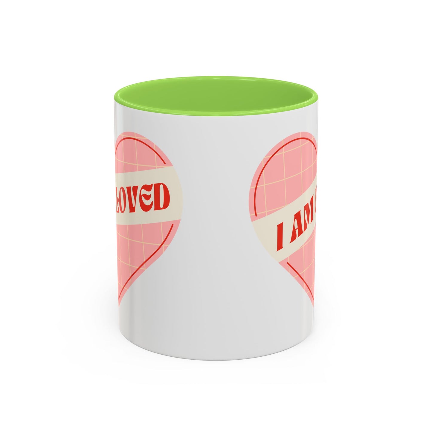 I Am Loved Heart – Accent Mug (11oz/15oz)