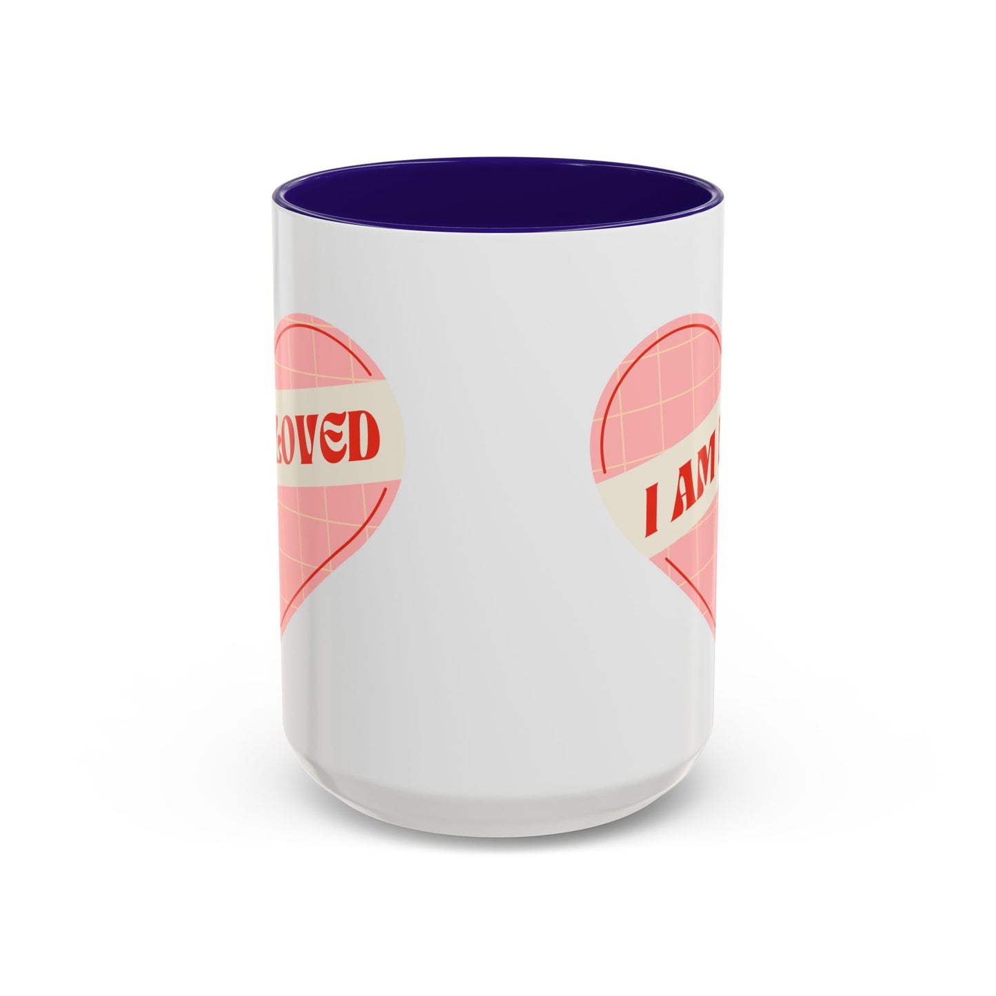 I Am Loved Heart – Accent Mug (11oz/15oz)