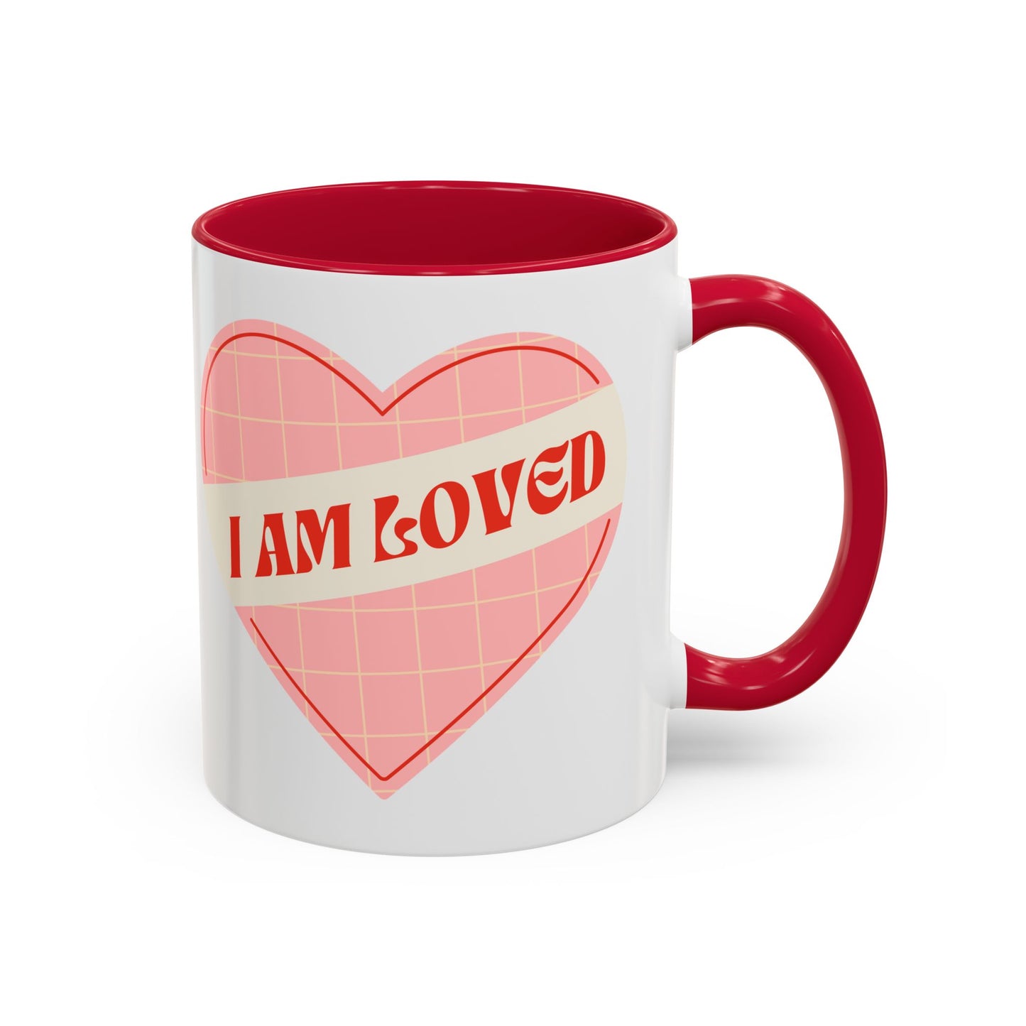 I Am Loved Heart – Accent Mug (11oz/15oz)