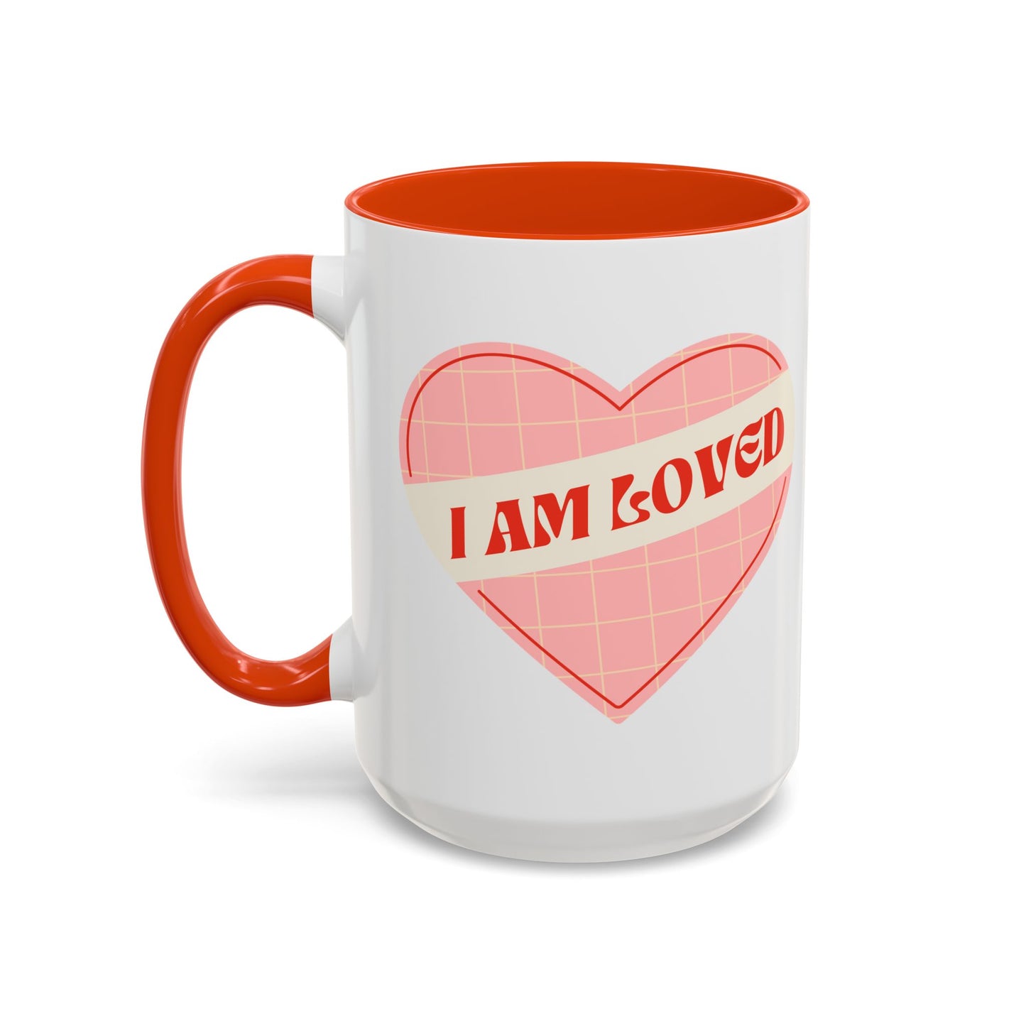I Am Loved Heart – Accent Mug (11oz/15oz)