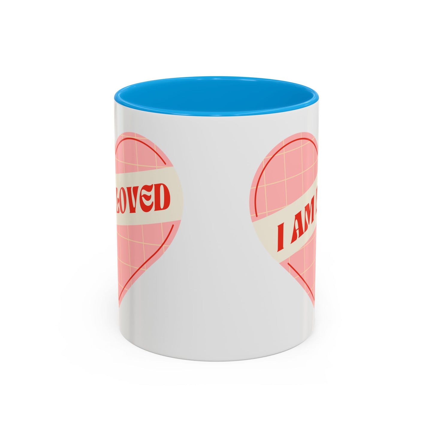I Am Loved Heart – Accent Mug (11oz/15oz)
