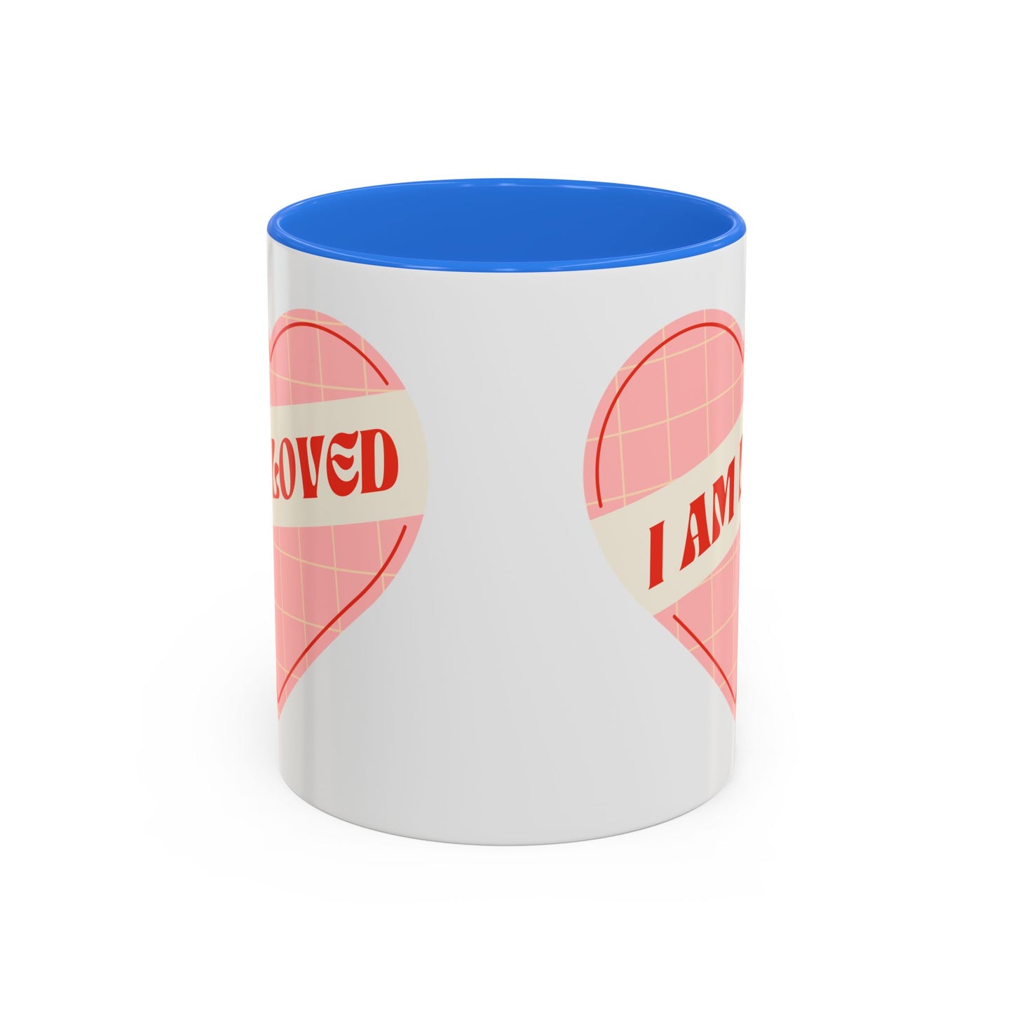 I Am Loved Heart – Accent Mug (11oz/15oz)