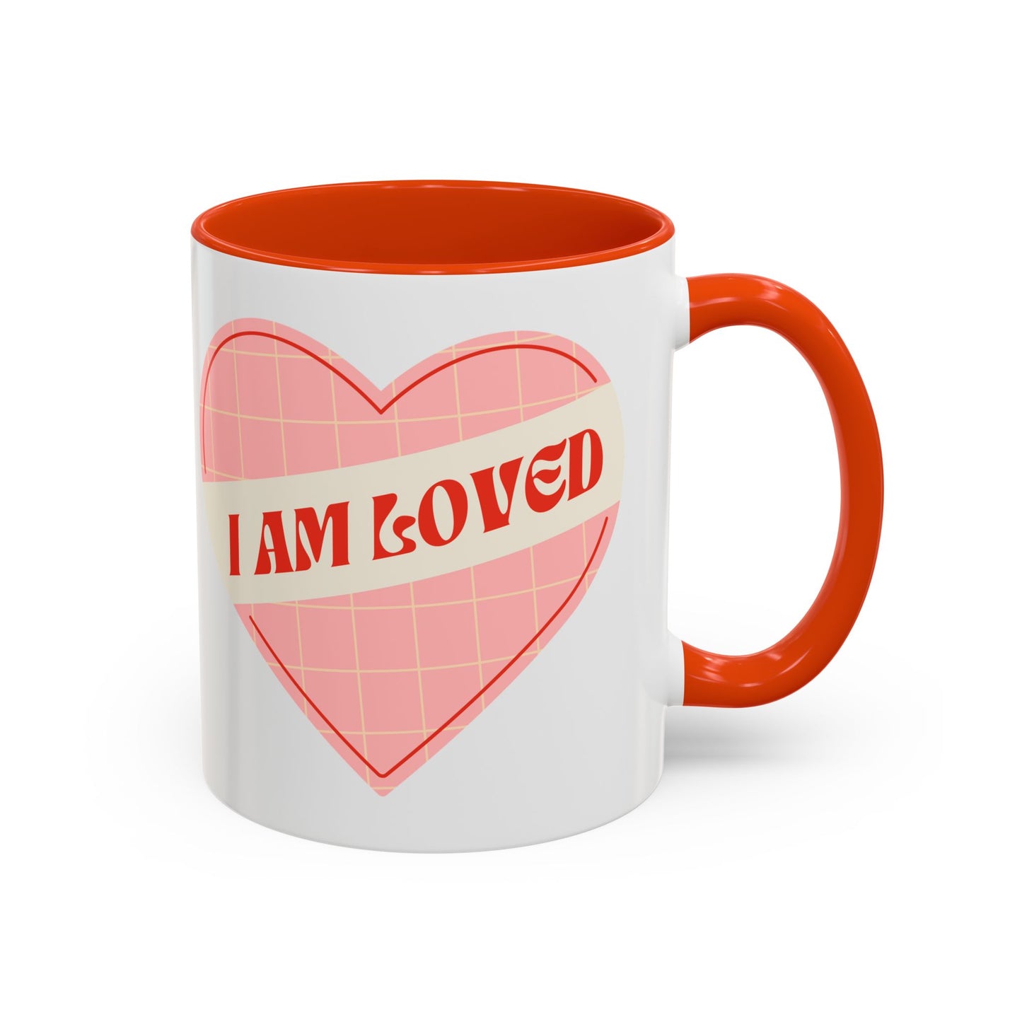 I Am Loved Heart – Accent Mug (11oz/15oz)
