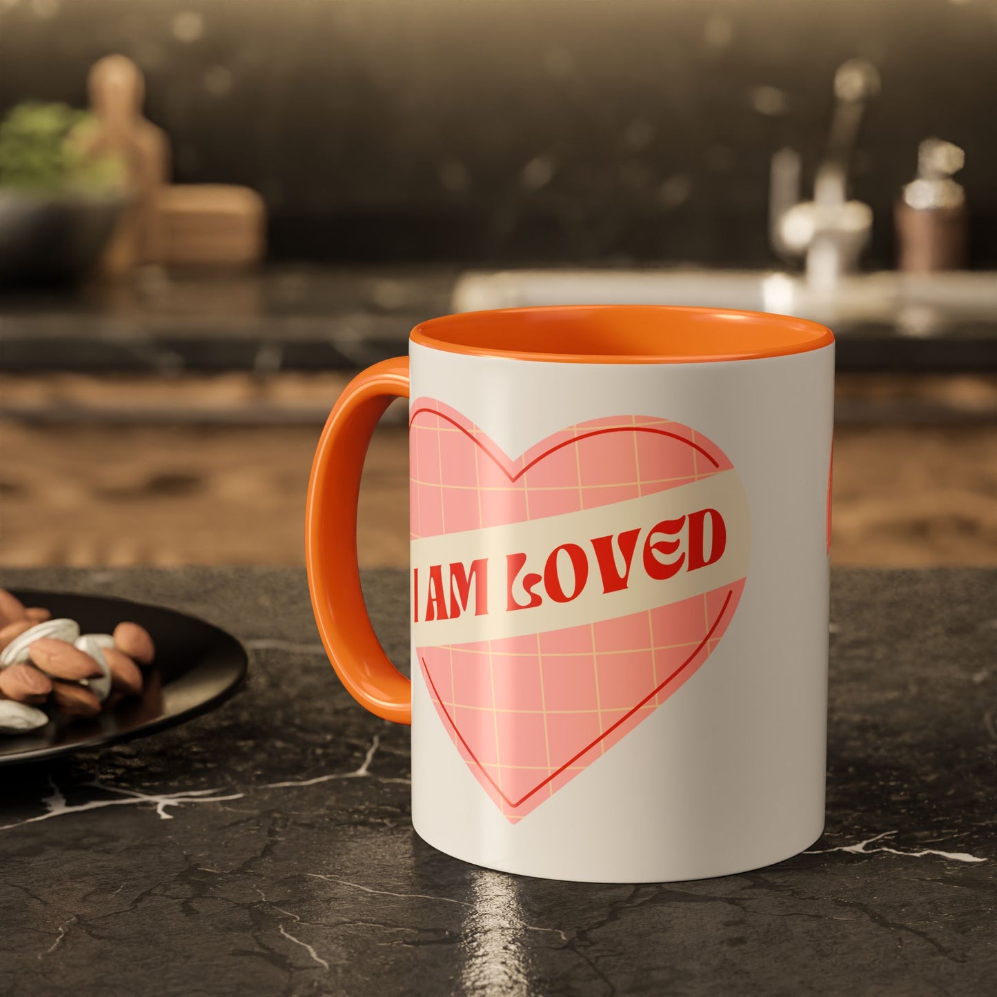 I Am Loved Heart – Accent Mug (11oz/15oz)
