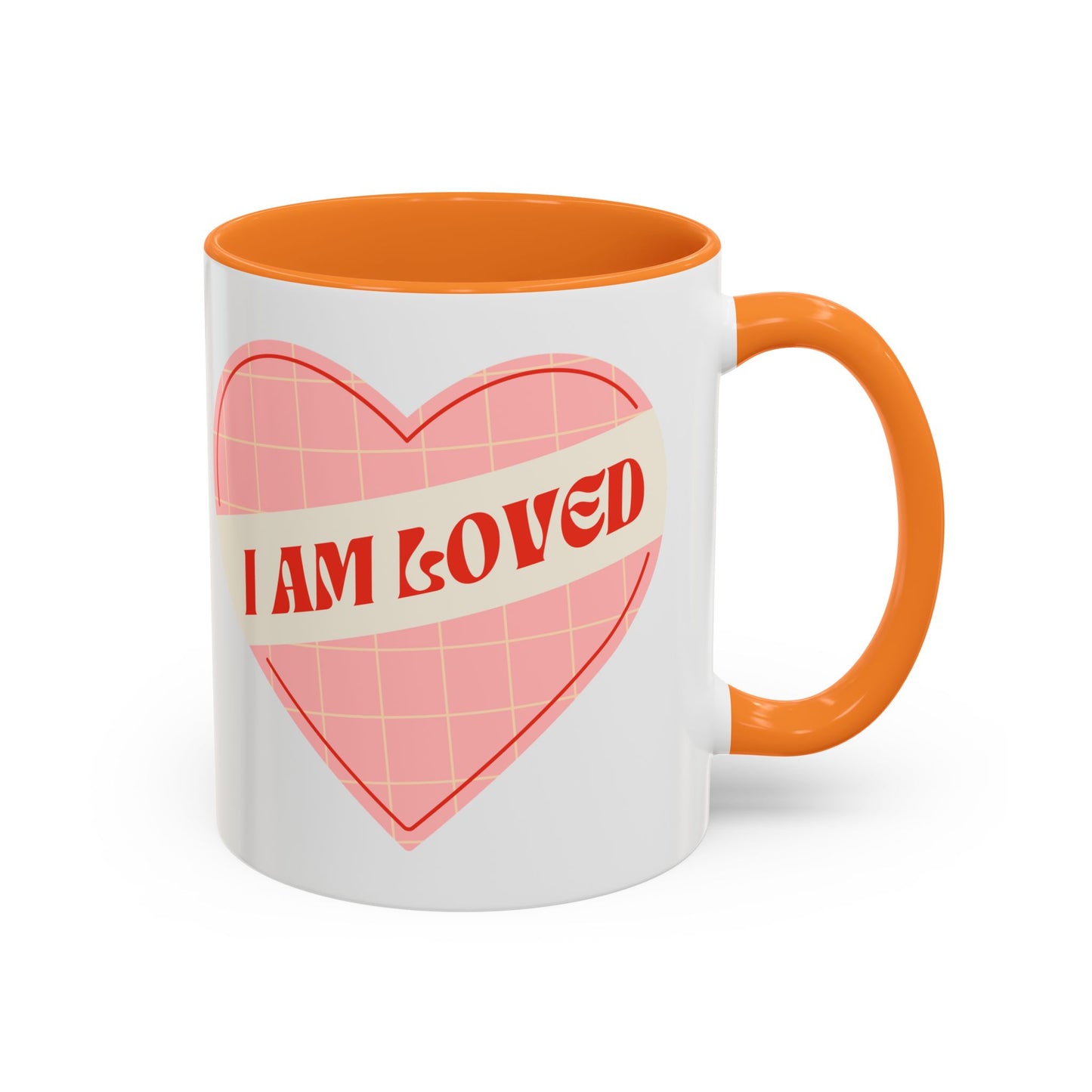 I Am Loved Heart – Accent Mug (11oz/15oz)