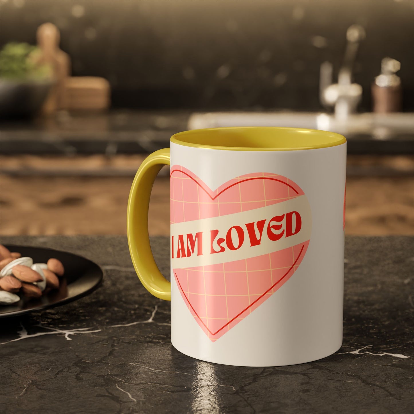 I Am Loved Heart – Accent Mug (11oz/15oz)