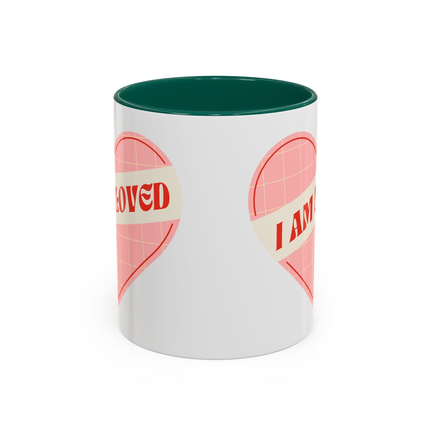 I Am Loved Heart – Accent Mug (11oz/15oz)