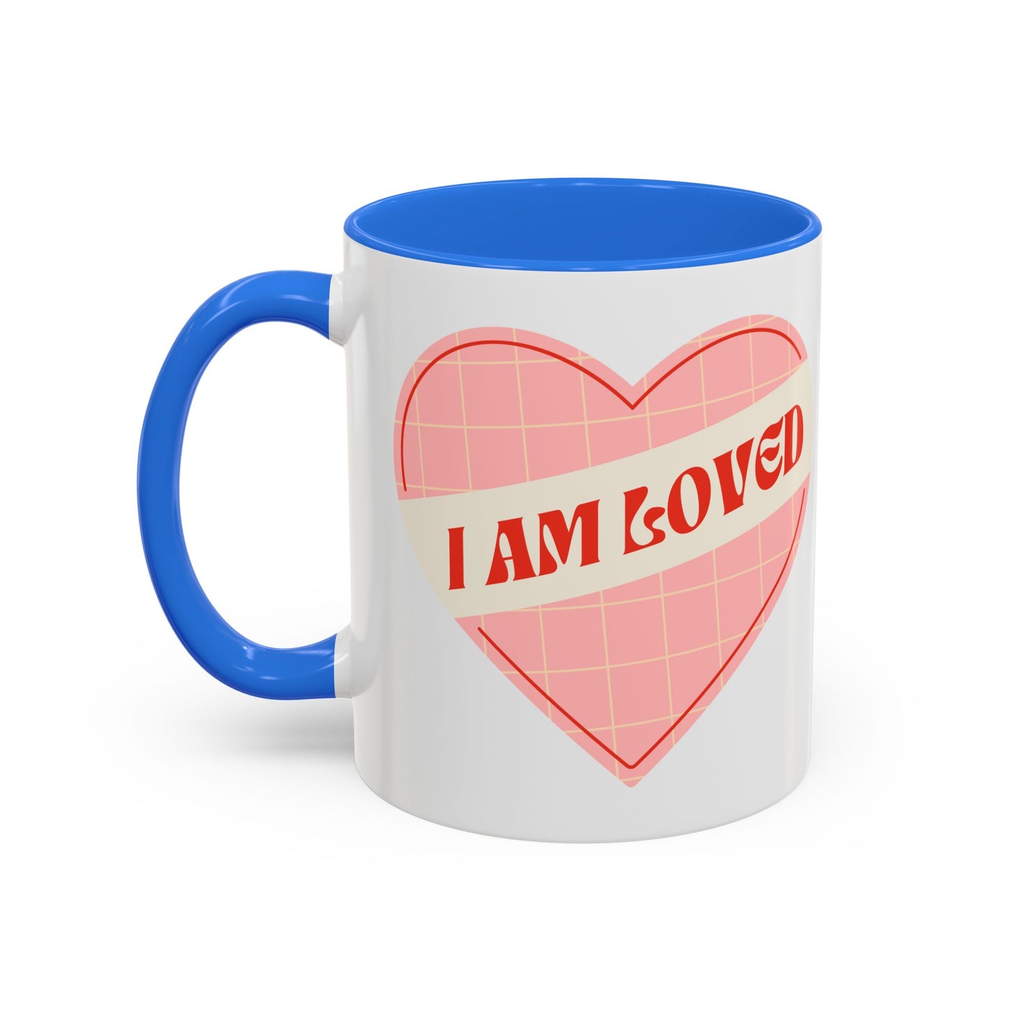 I Am Loved Heart – Accent Mug (11oz/15oz)