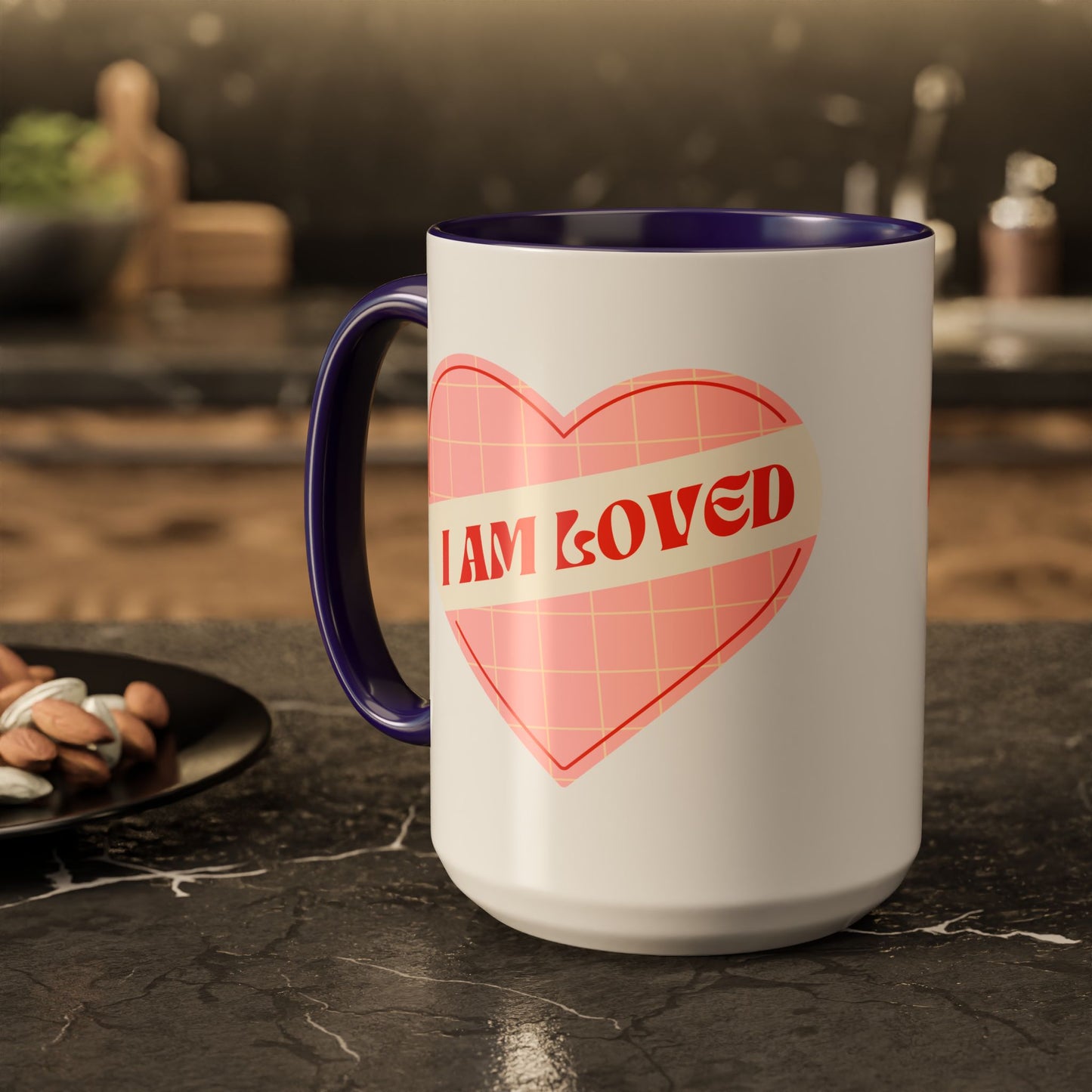 I Am Loved Heart – Accent Mug (11oz/15oz)
