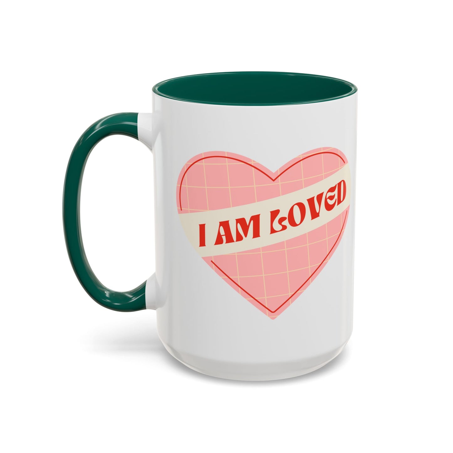 I Am Loved Heart – Accent Mug (11oz/15oz)