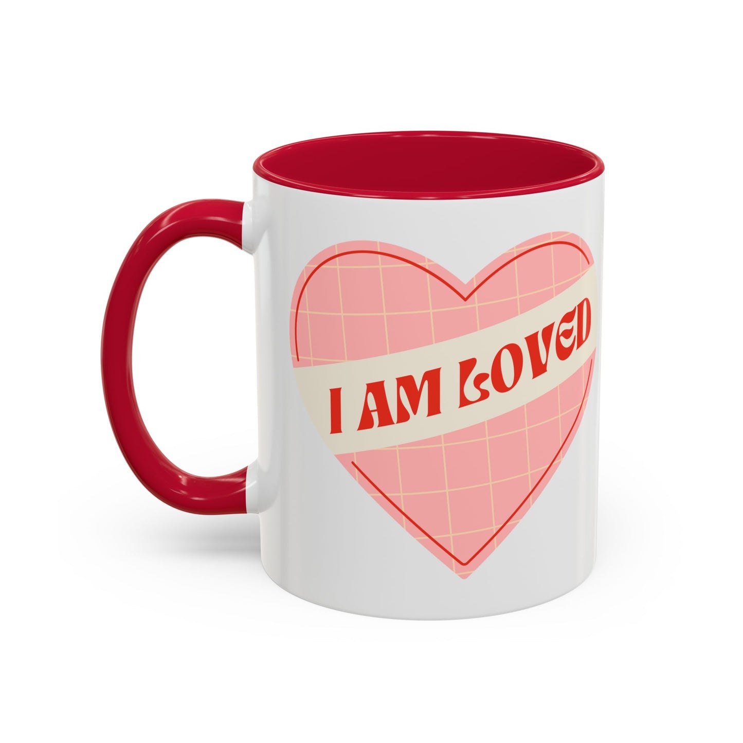 I Am Loved Heart – Accent Mug (11oz/15oz)