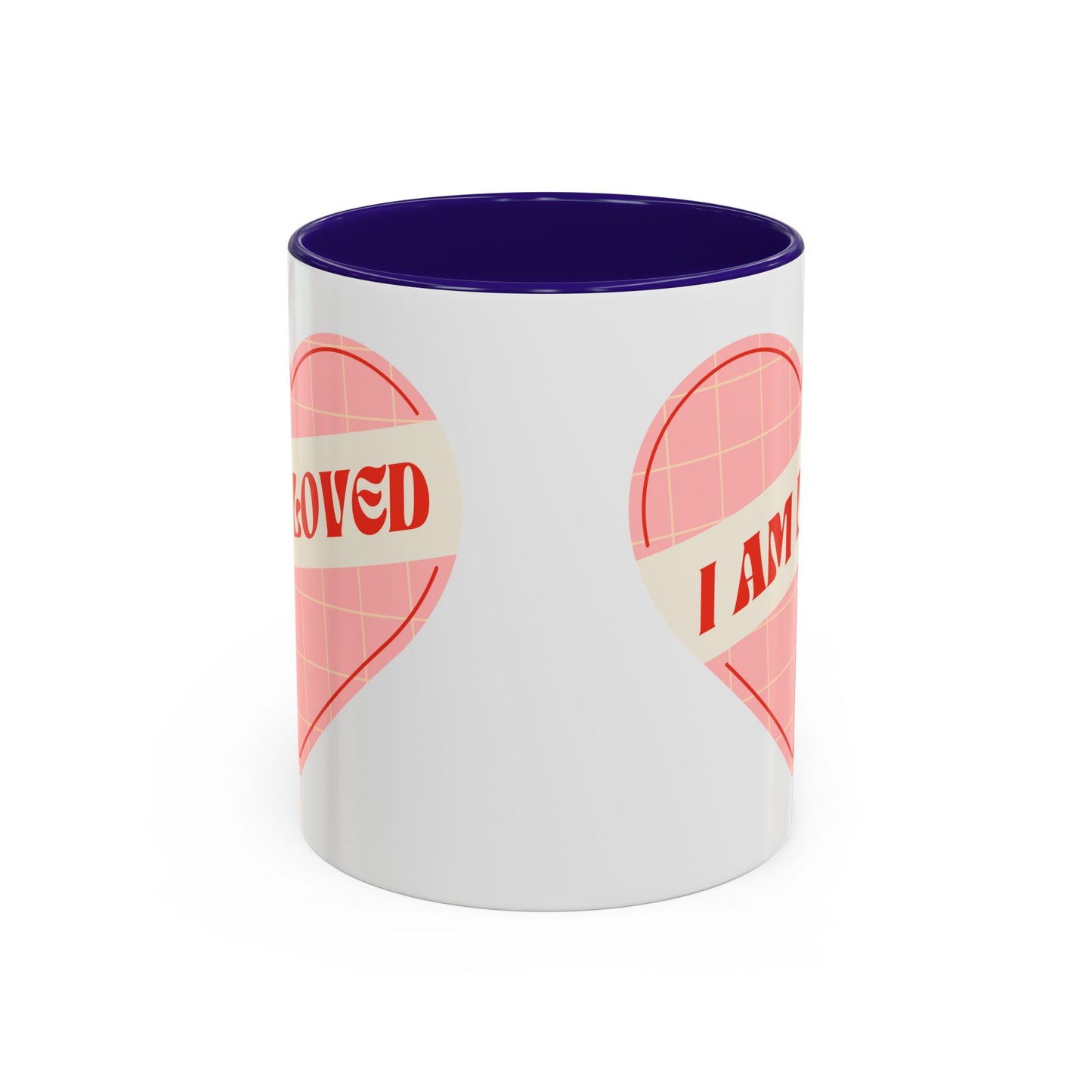 I Am Loved Heart – Accent Mug (11oz/15oz)