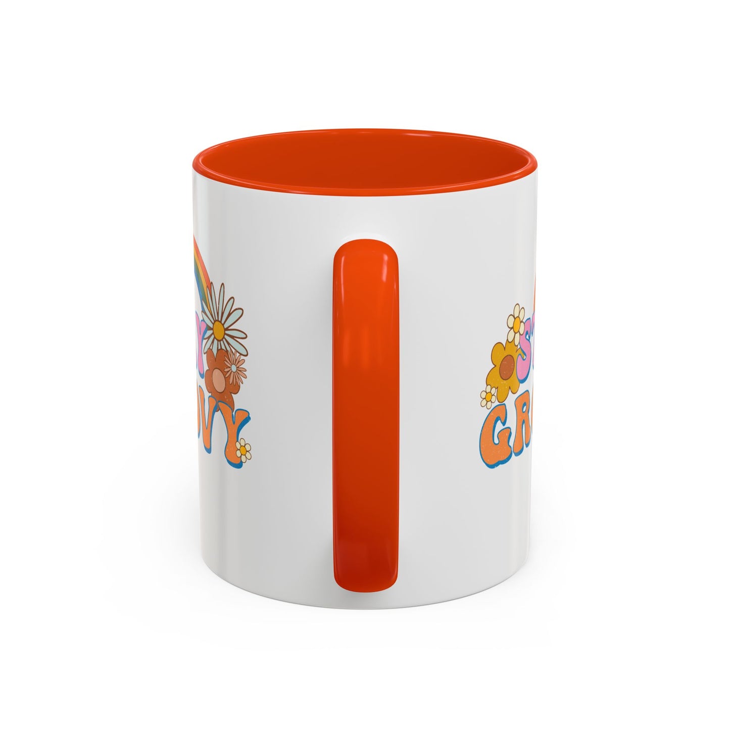 Stay Groovy Coffee Mug – Accent (11/15oz, 9 Colors)