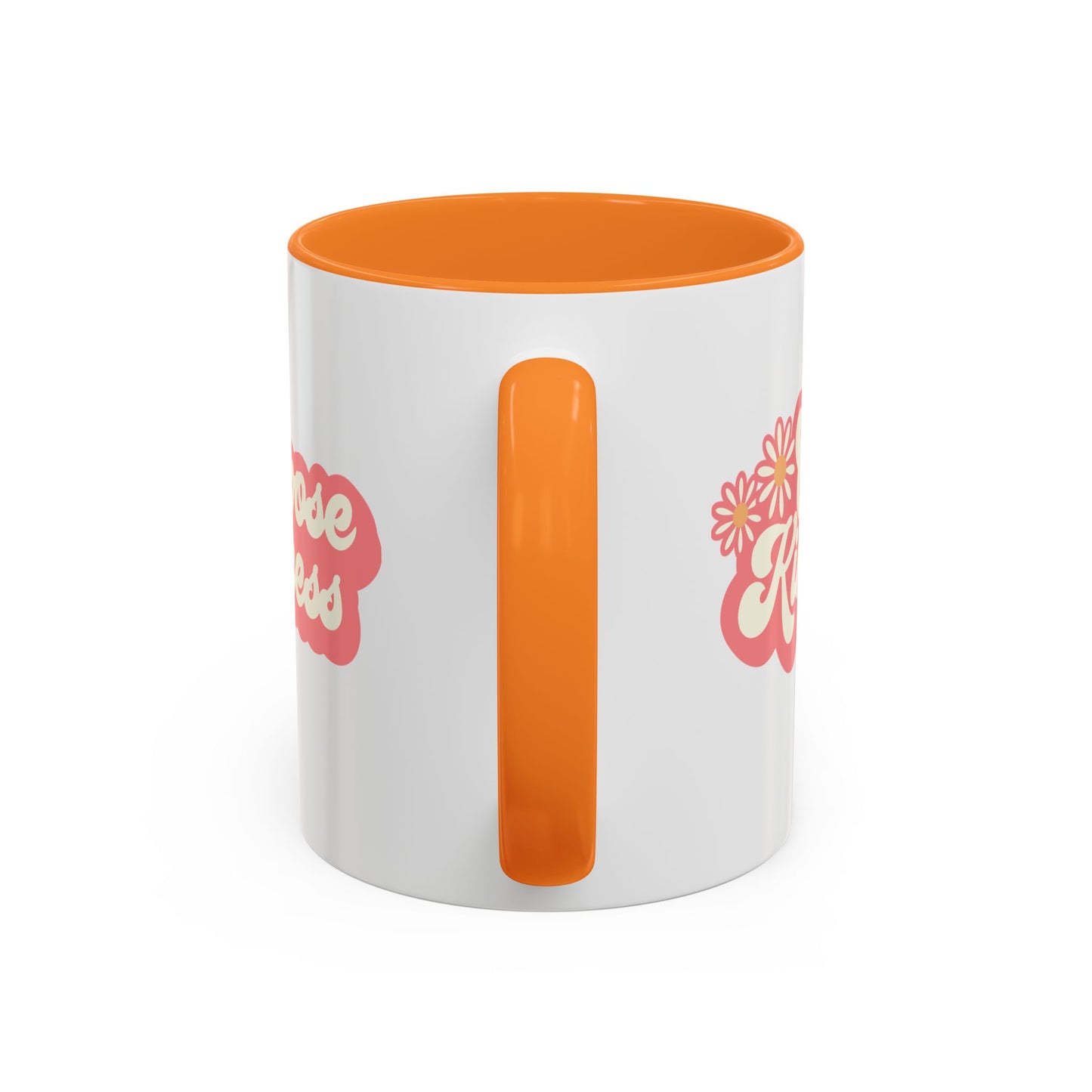Choose Kindness Retro Accent Mug (11oz/15oz)