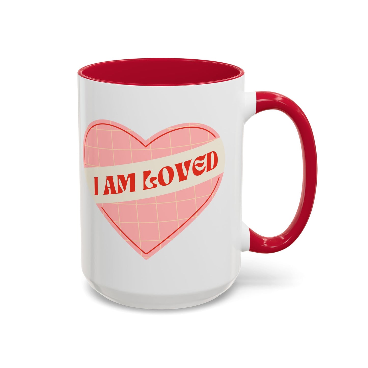 I Am Loved Heart – Accent Mug (11oz/15oz)