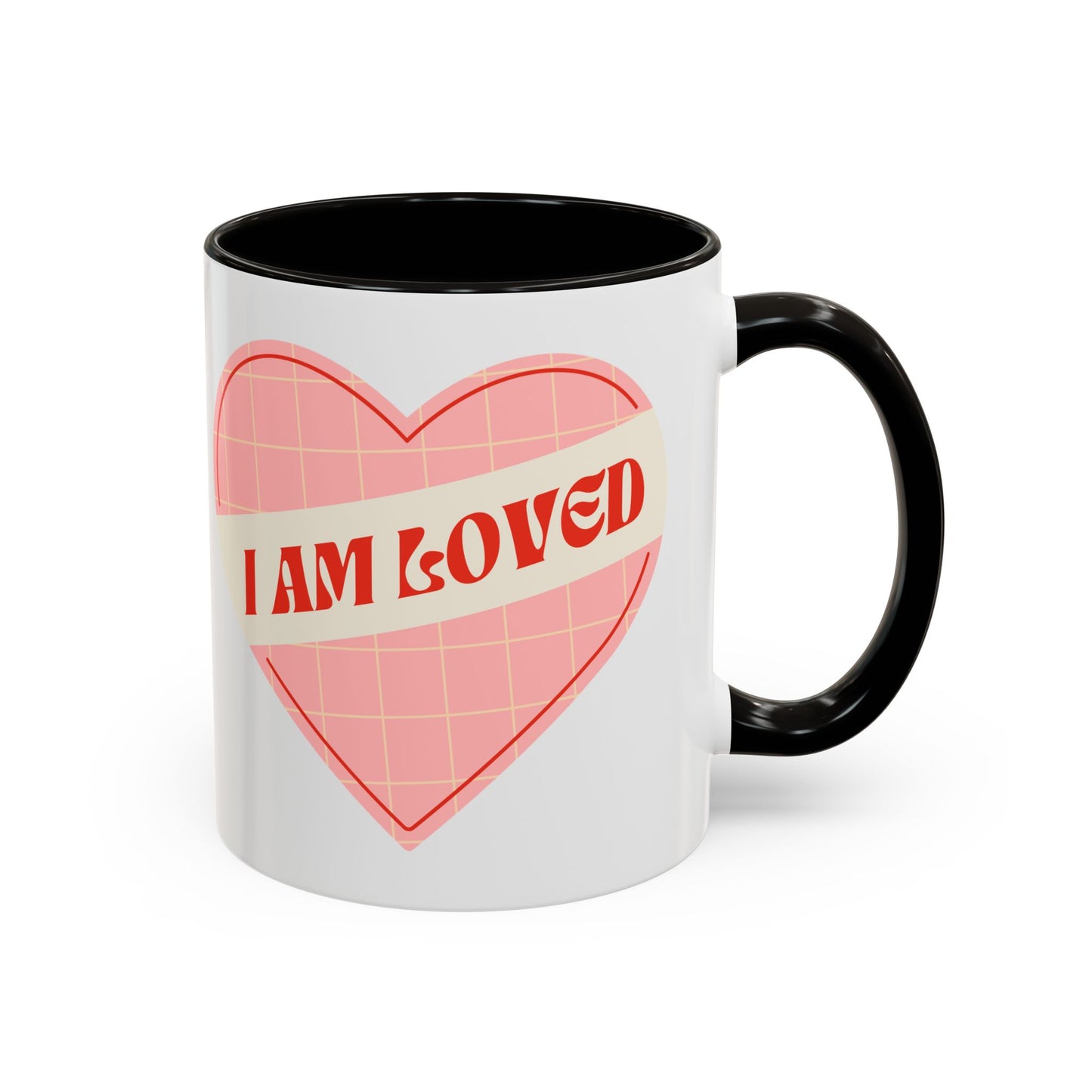 I Am Loved Heart – Accent Mug (11oz/15oz)