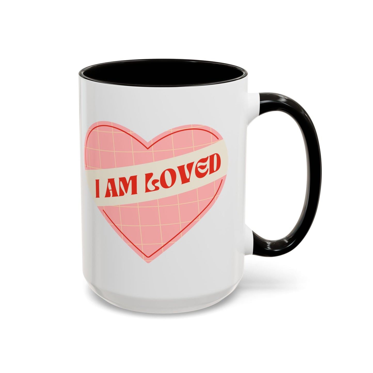 I Am Loved Heart – Accent Mug (11oz/15oz)