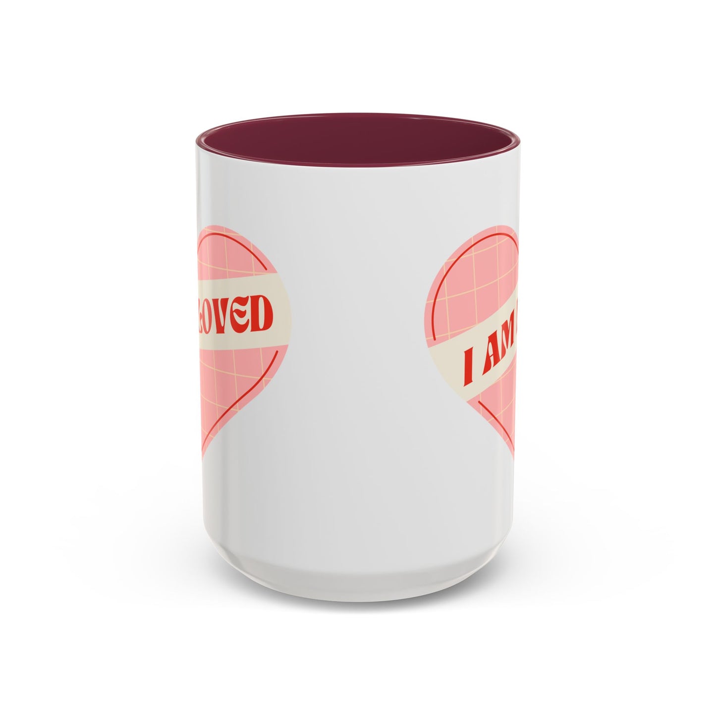 I Am Loved Heart – Accent Mug (11oz/15oz)
