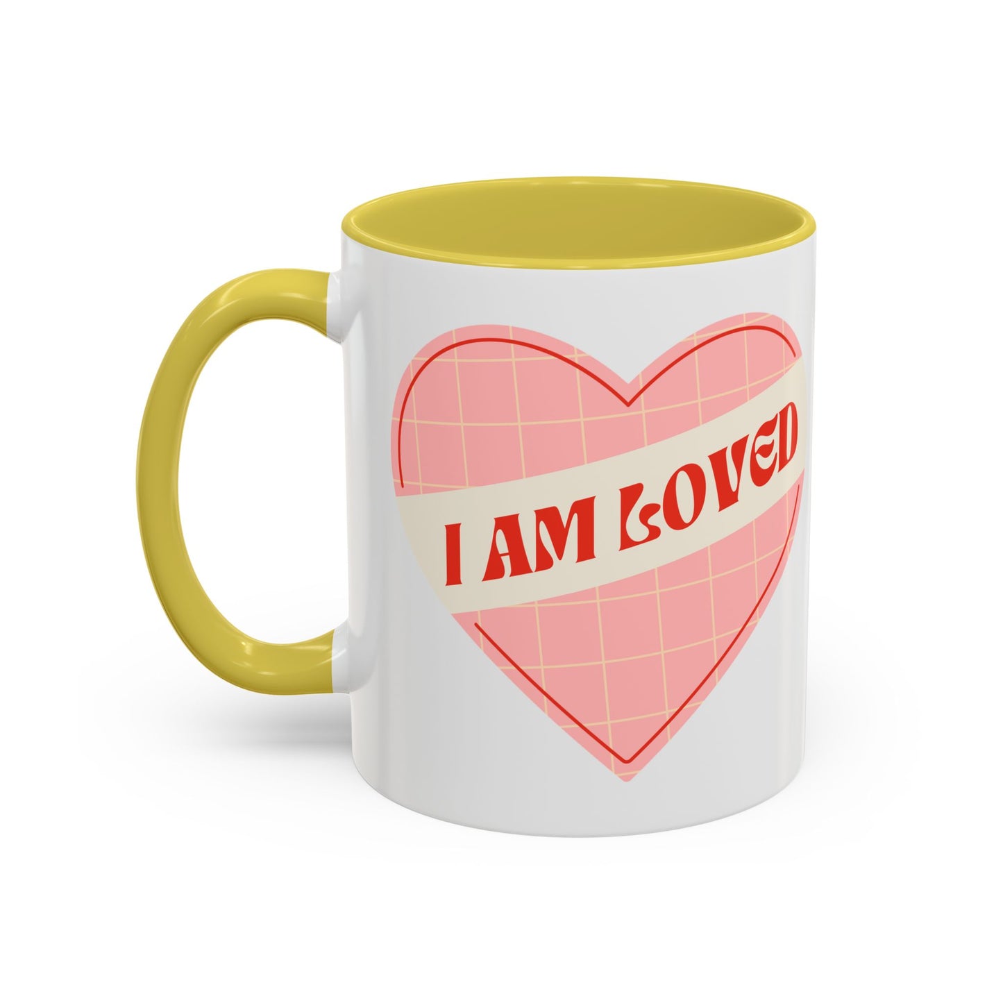 I Am Loved Heart – Accent Mug (11oz/15oz)