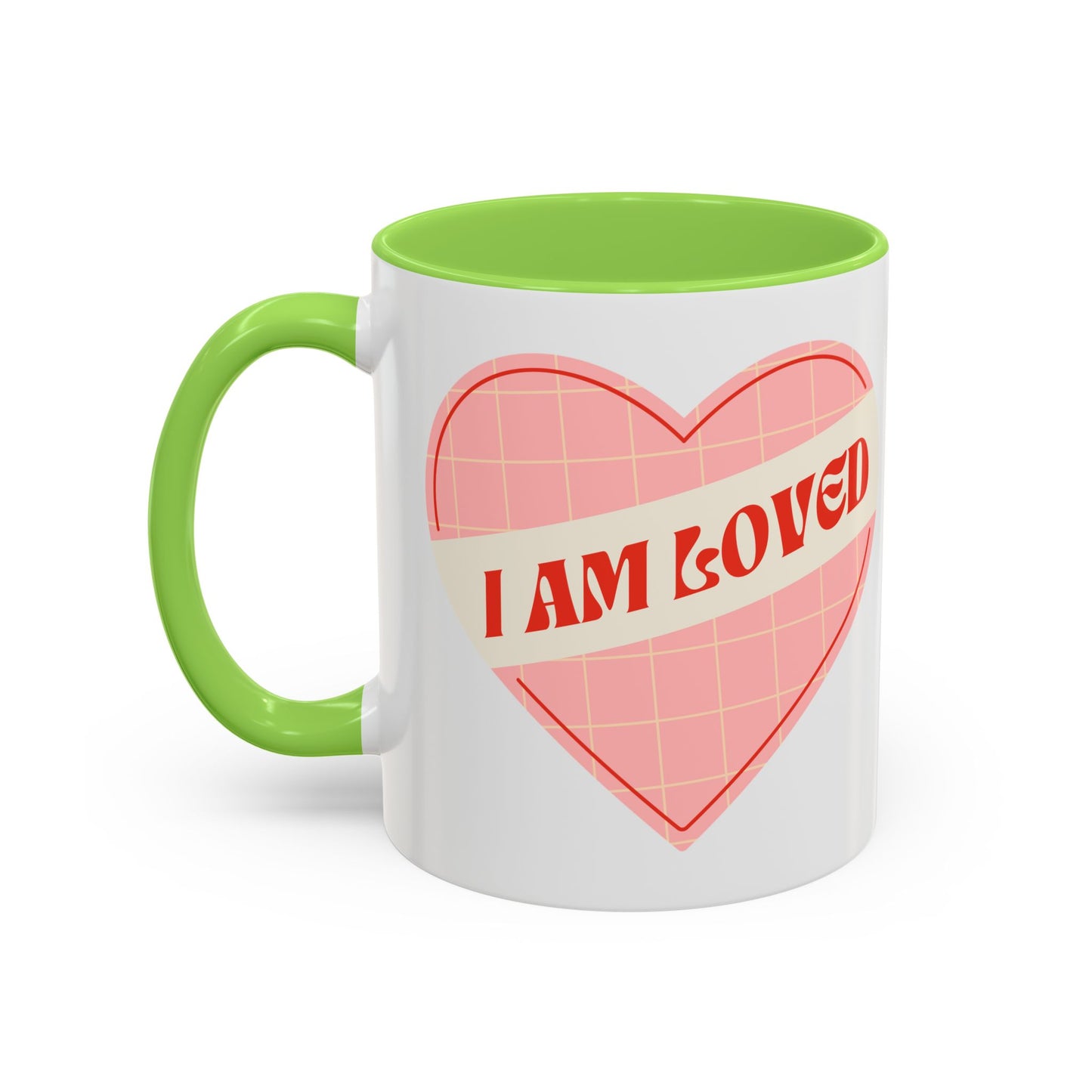 I Am Loved Heart – Accent Mug (11oz/15oz)