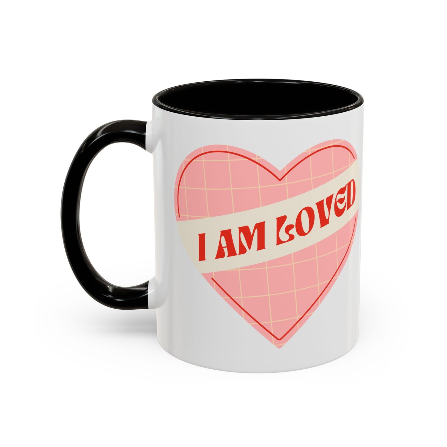 I Am Loved Heart – Accent Mug (11oz/15oz)