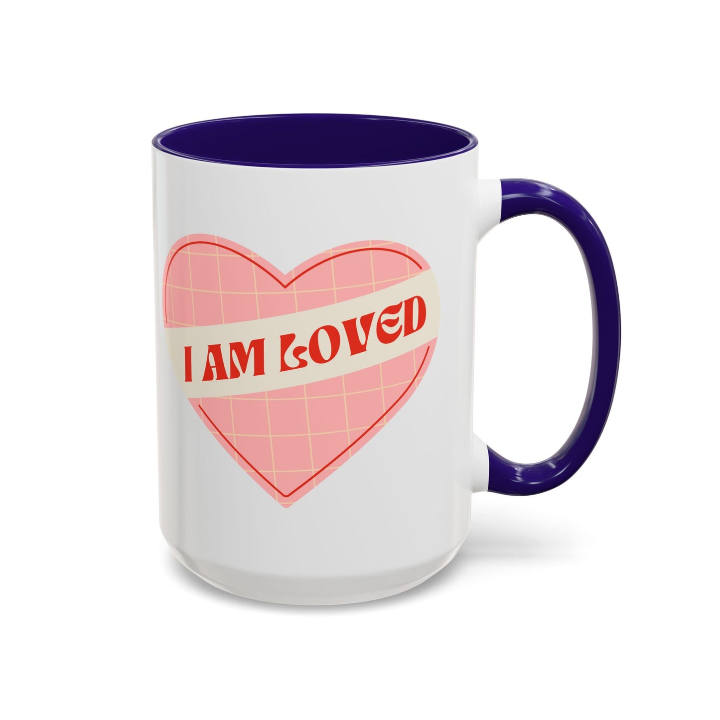 I Am Loved Heart – Accent Mug (11oz/15oz)