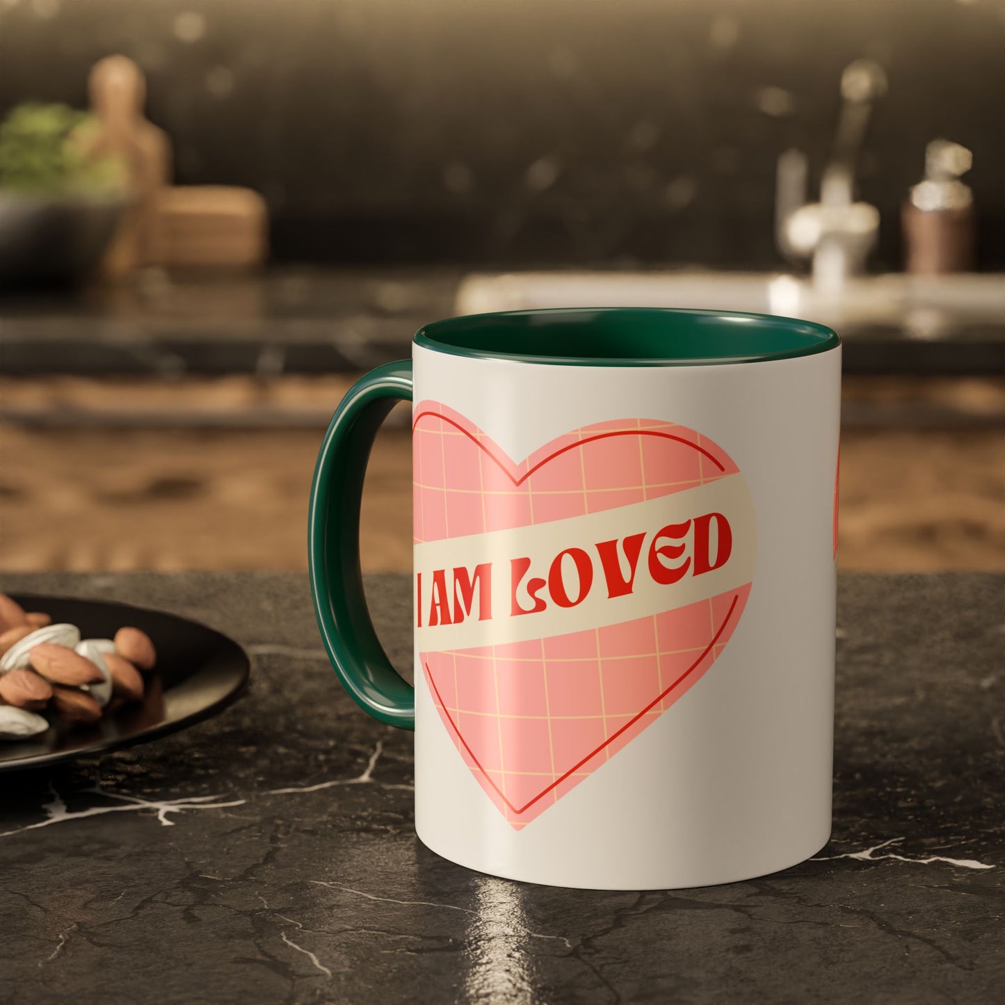 I Am Loved Heart – Accent Mug (11oz/15oz)