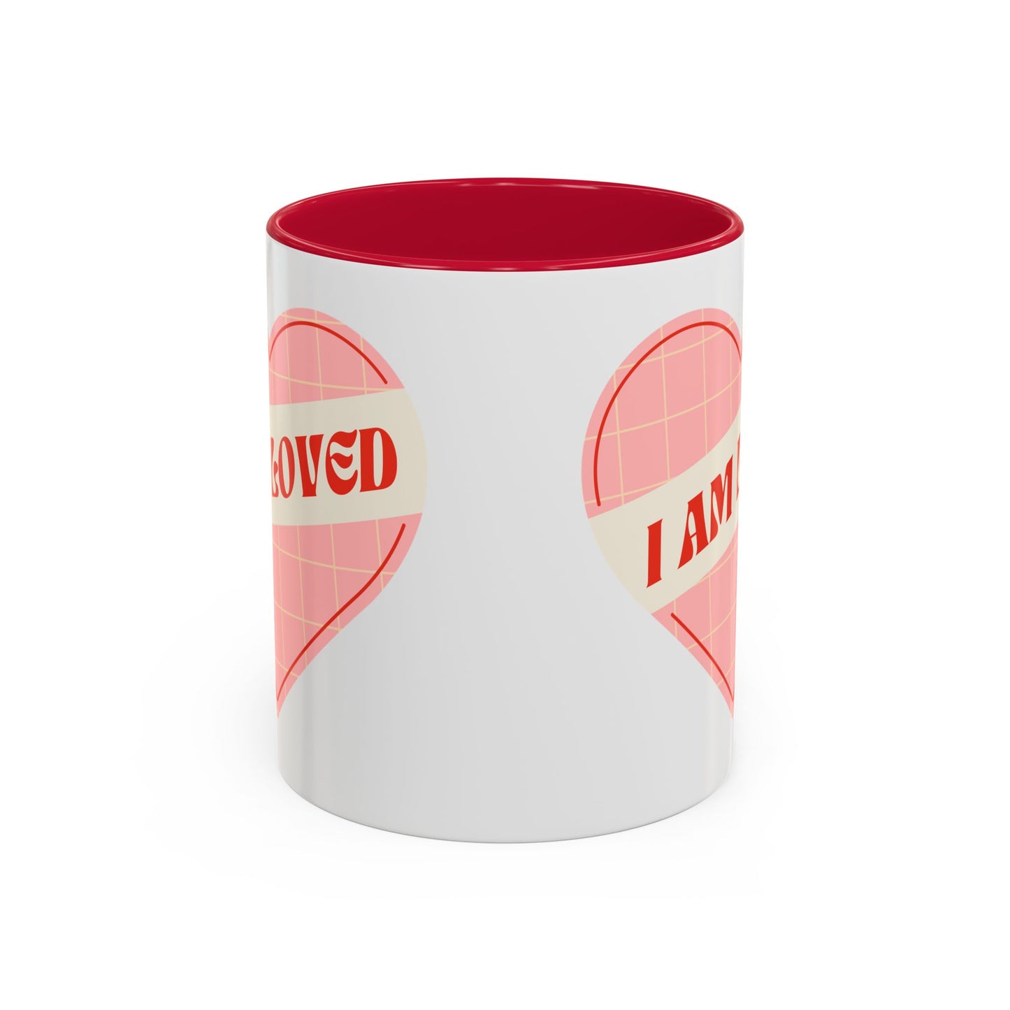 I Am Loved Heart – Accent Mug (11oz/15oz)