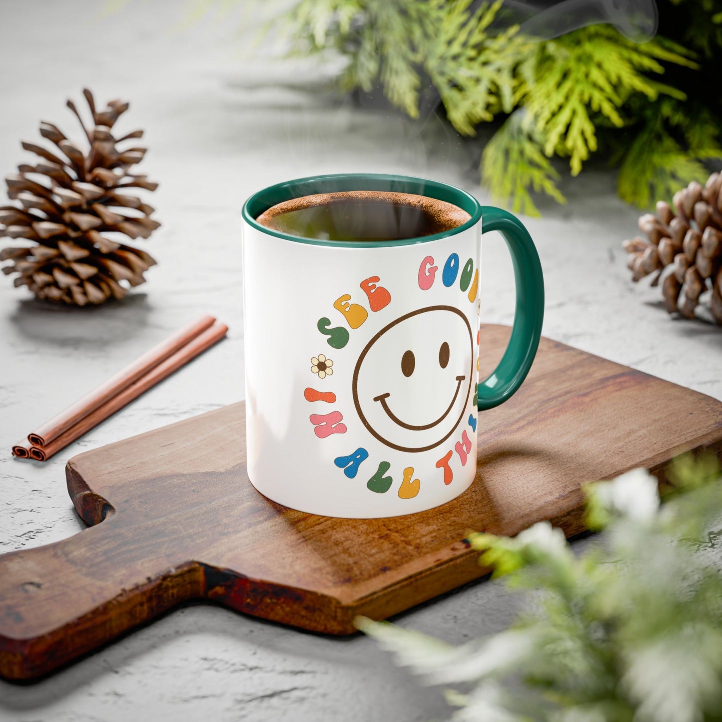 See Good In All Things – Accent Mug (11oz/15oz)