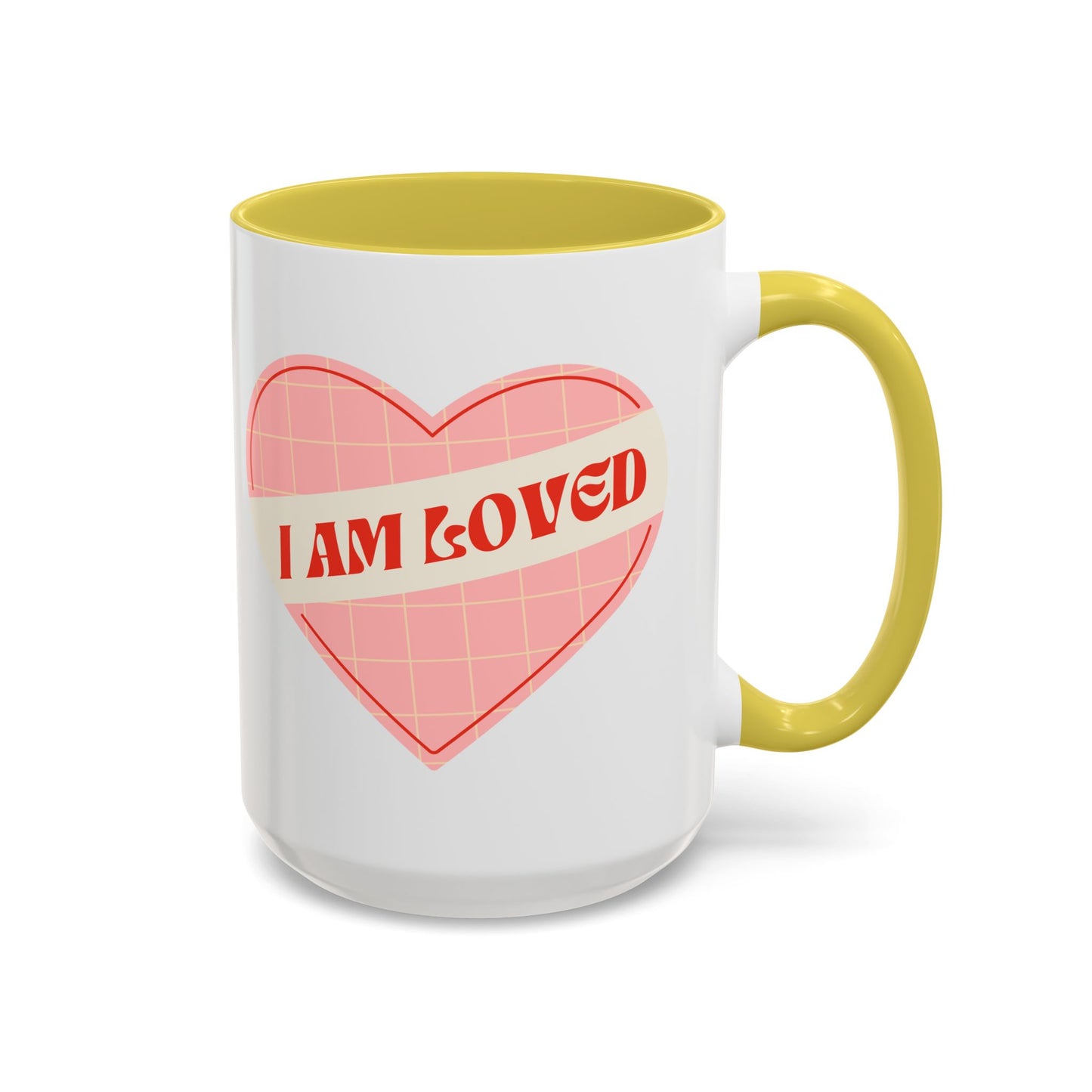 I Am Loved Heart – Accent Mug (11oz/15oz)