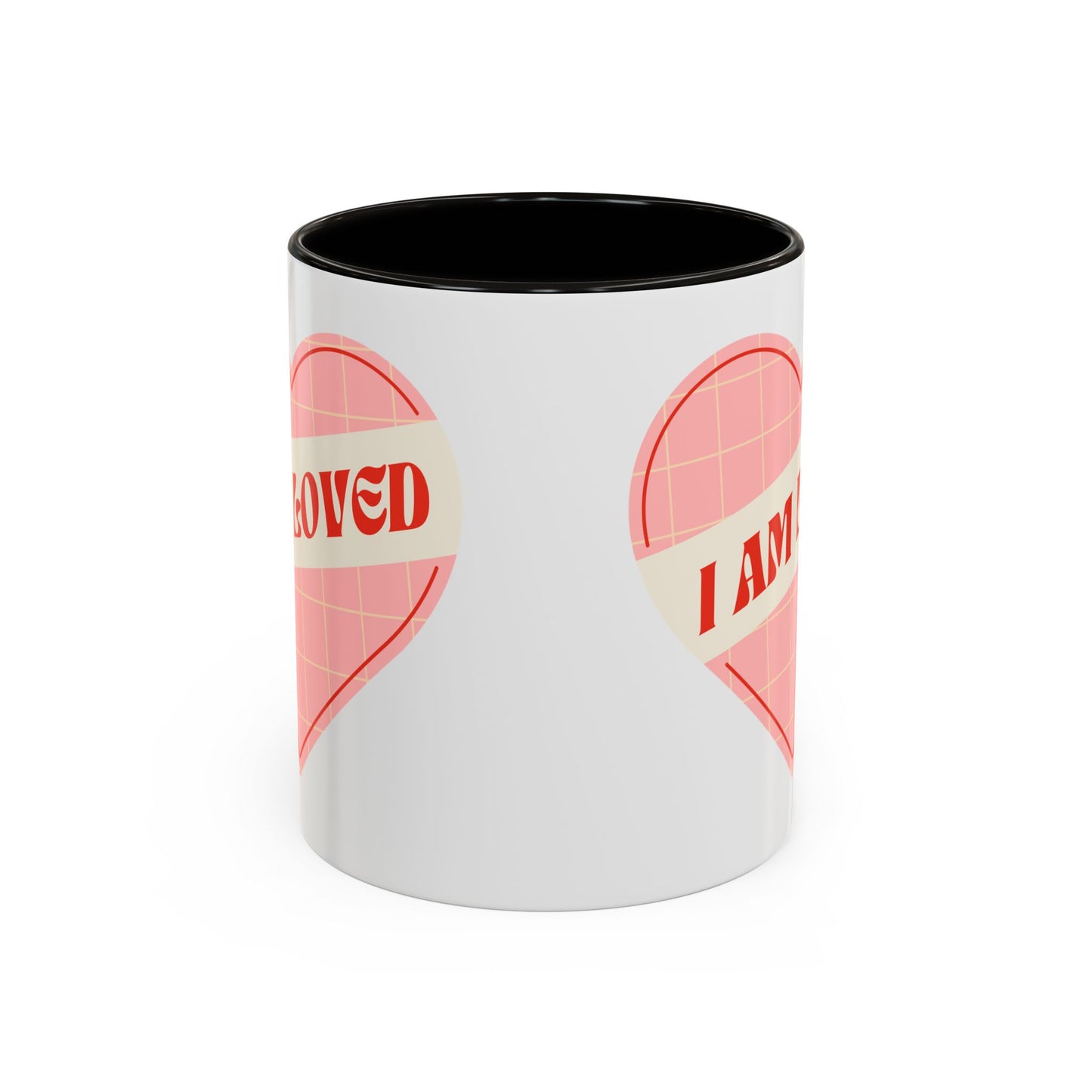I Am Loved Heart – Accent Mug (11oz/15oz)