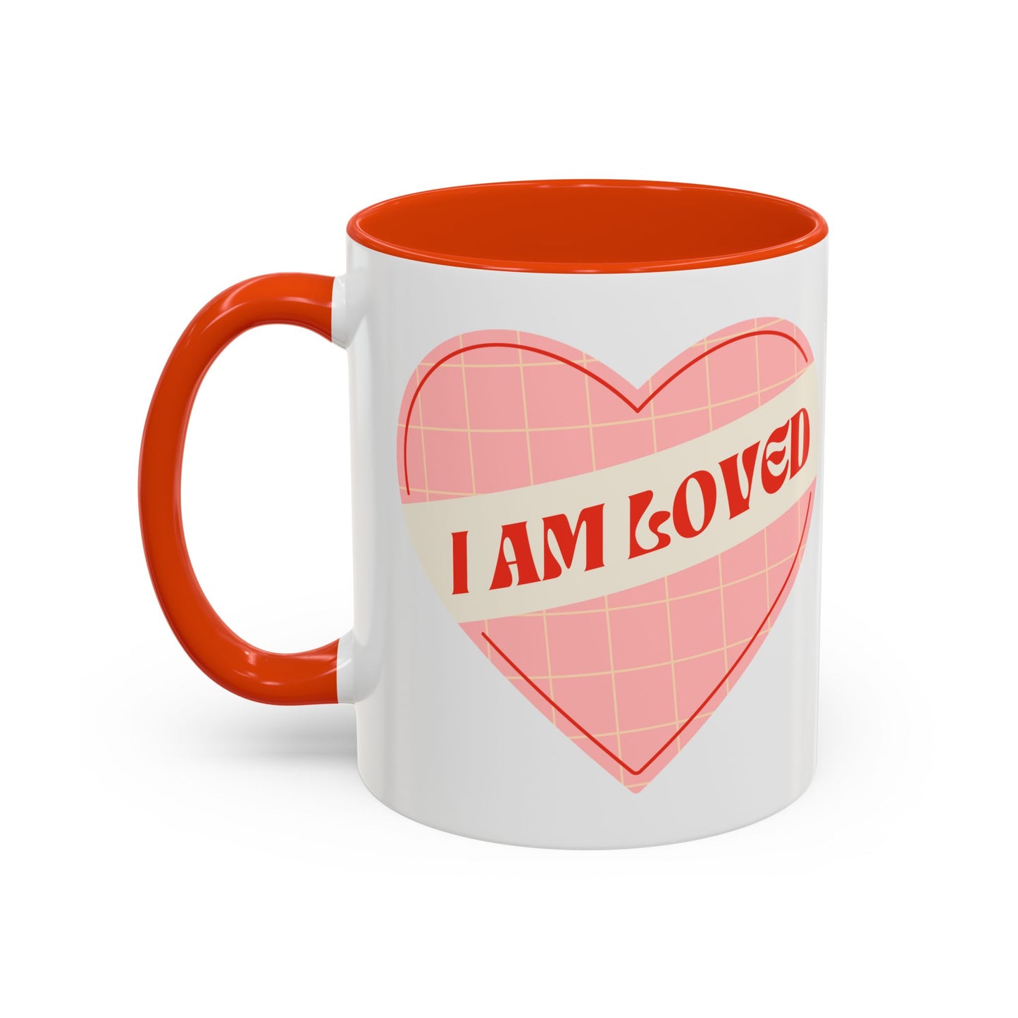 I Am Loved Heart – Accent Mug (11oz/15oz)