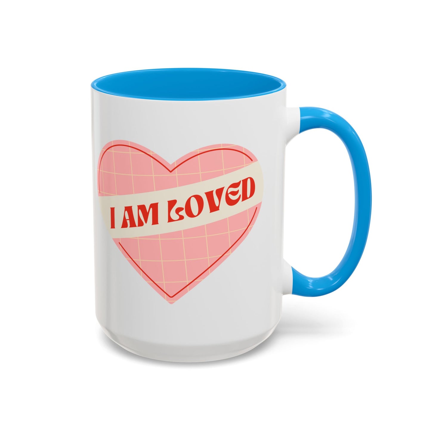 I Am Loved Heart – Accent Mug (11oz/15oz)