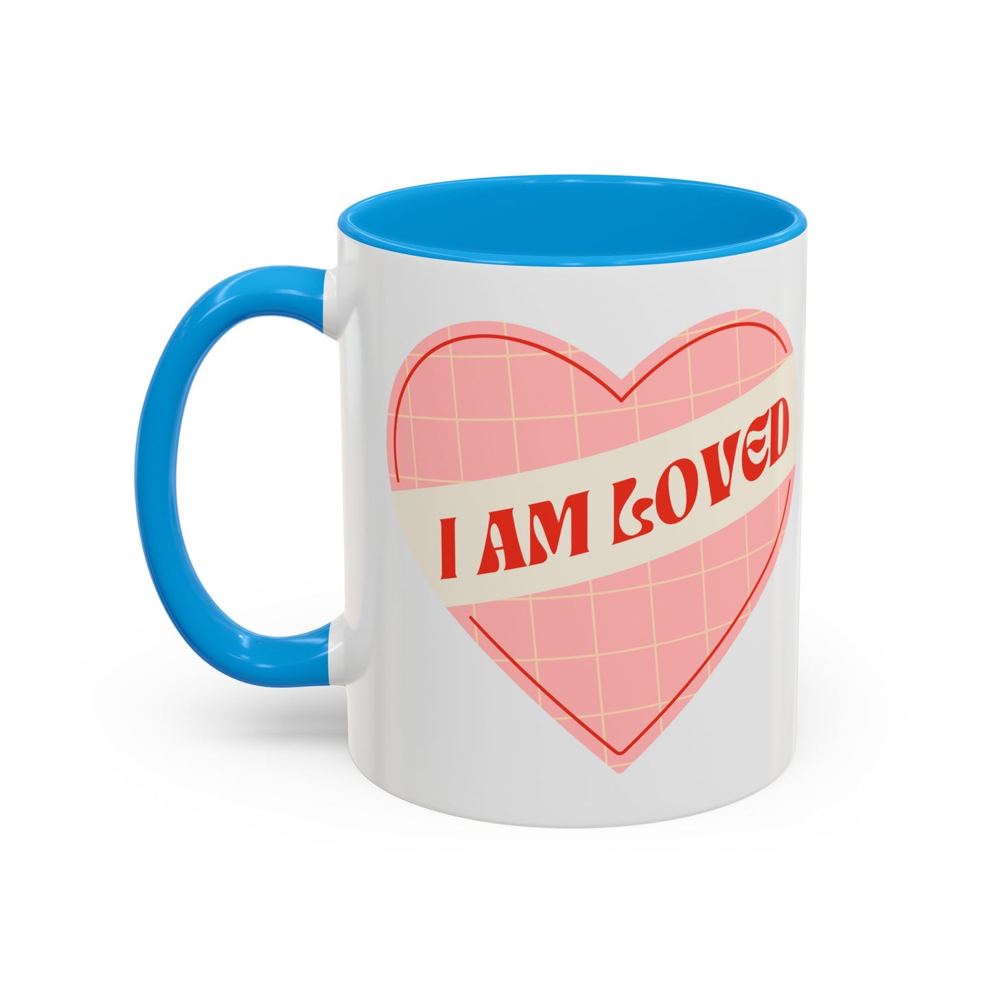 I Am Loved Heart – Accent Mug (11oz/15oz)