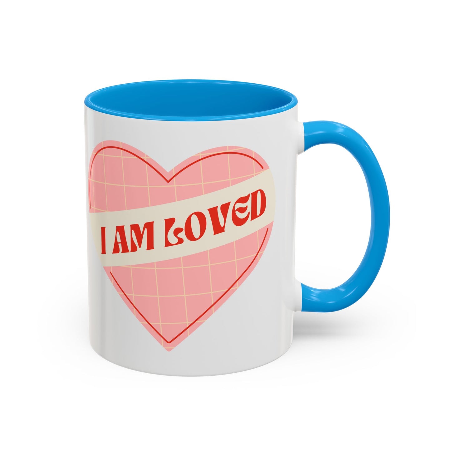 I Am Loved Heart – Accent Mug (11oz/15oz)