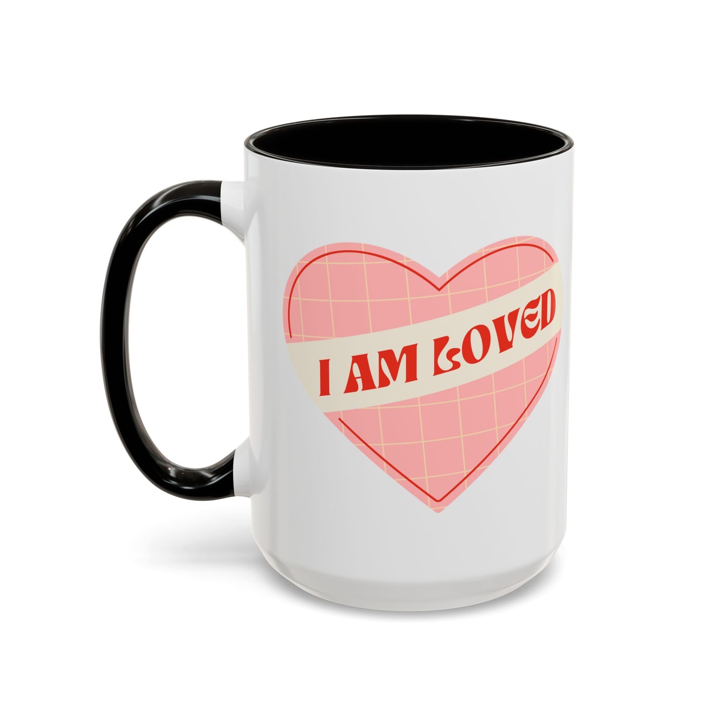 I Am Loved Heart – Accent Mug (11oz/15oz)