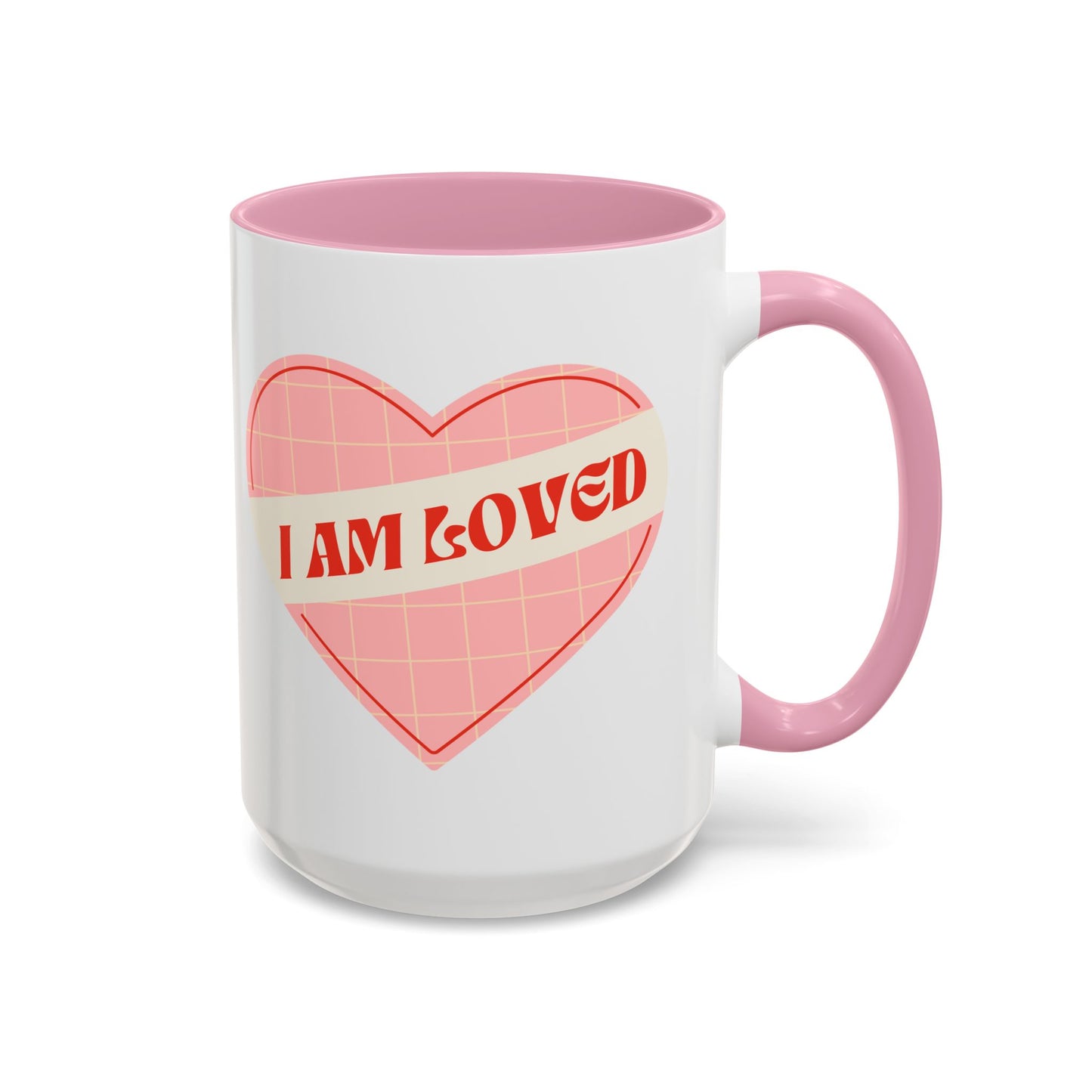 I Am Loved Heart – Accent Mug (11oz/15oz)