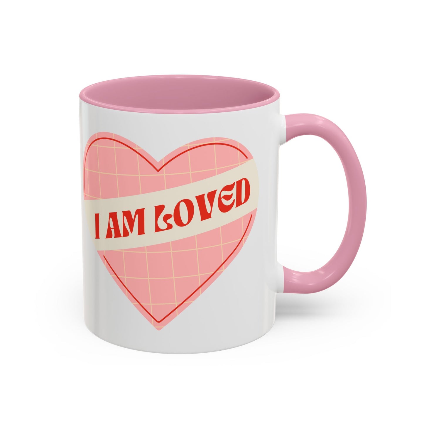 I Am Loved Heart – Accent Mug (11oz/15oz)