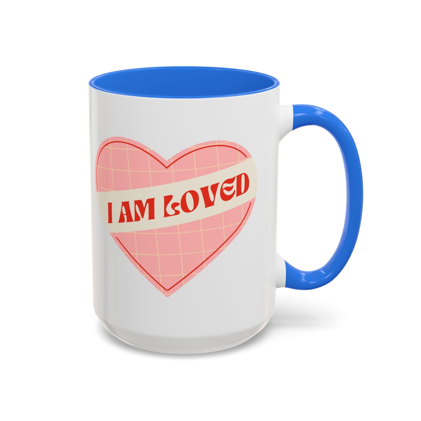 I Am Loved Heart – Accent Mug (11oz/15oz)