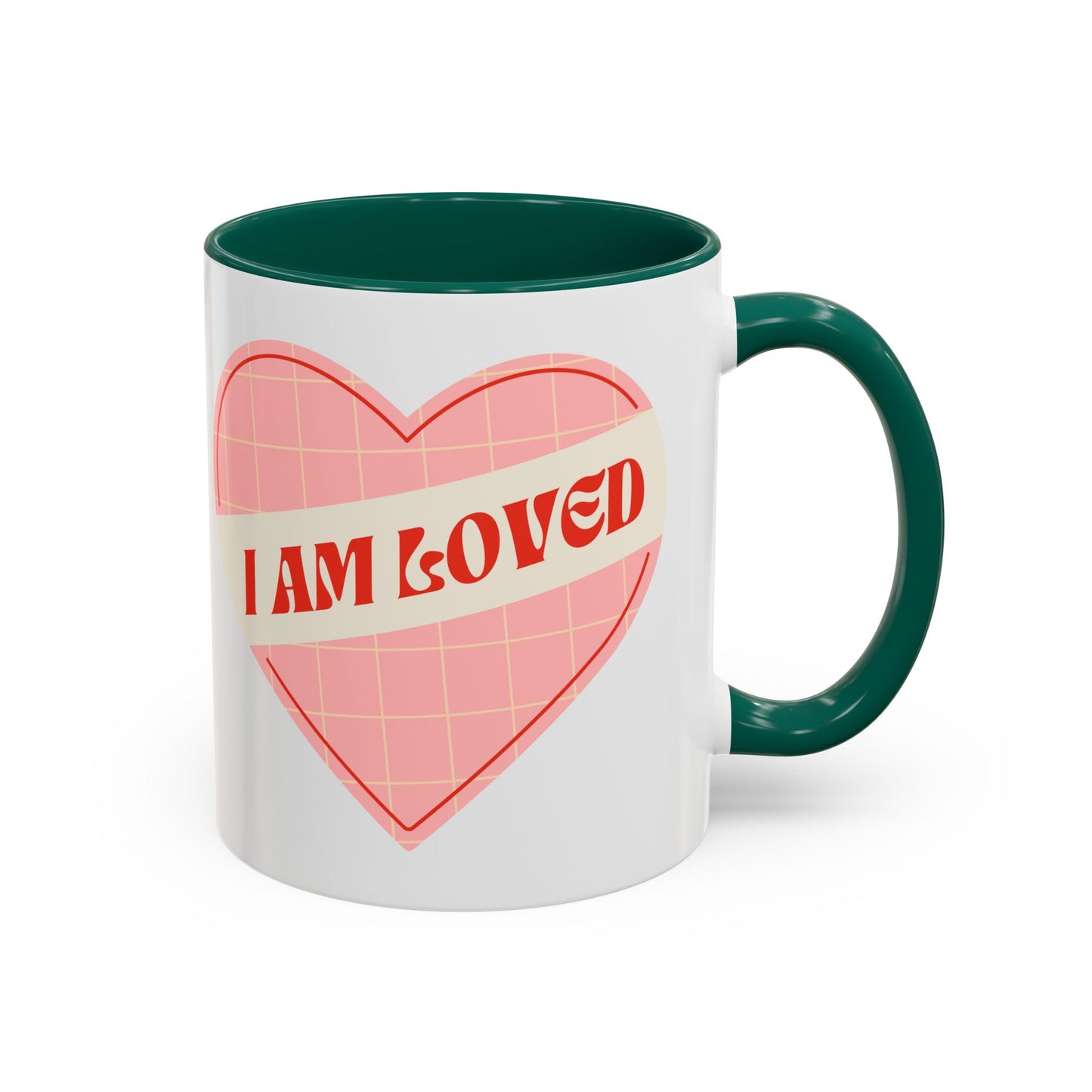 I Am Loved Heart – Accent Mug (11oz/15oz)