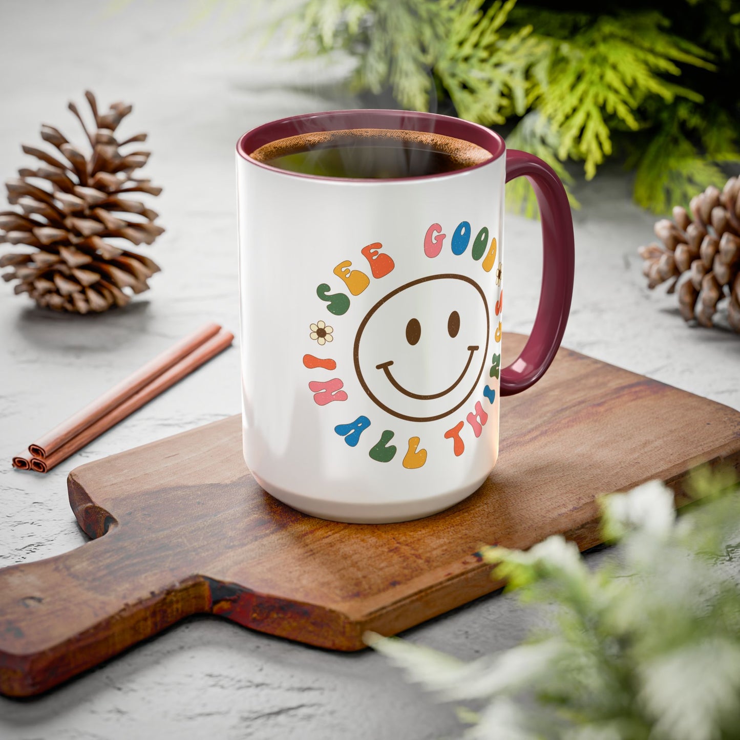 See Good In All Things – Accent Mug (11oz/15oz)