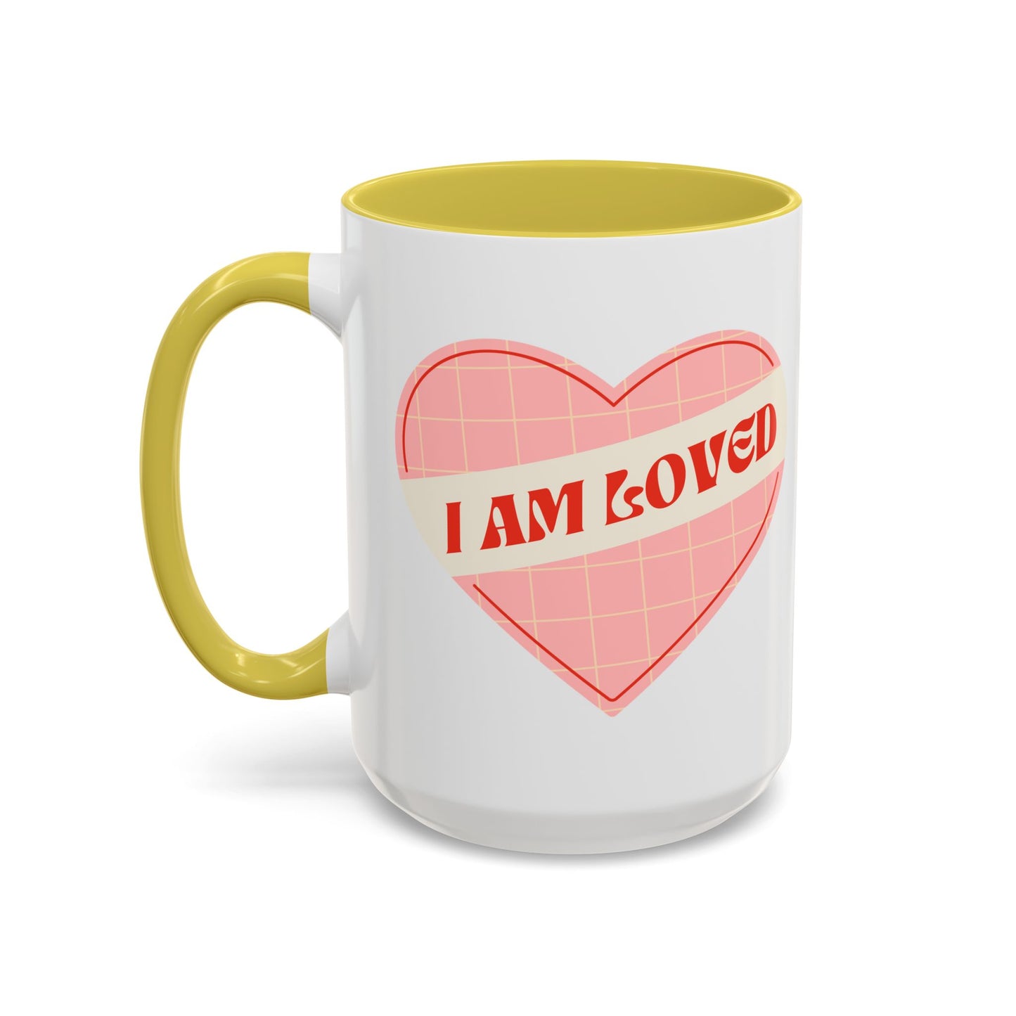 I Am Loved Heart – Accent Mug (11oz/15oz)