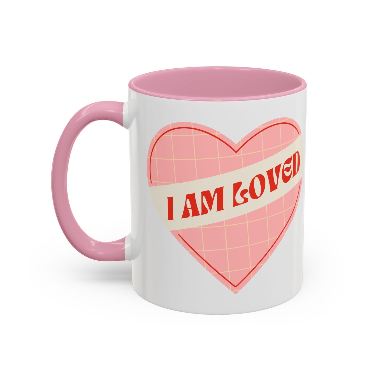 I Am Loved Heart – Accent Mug (11oz/15oz)