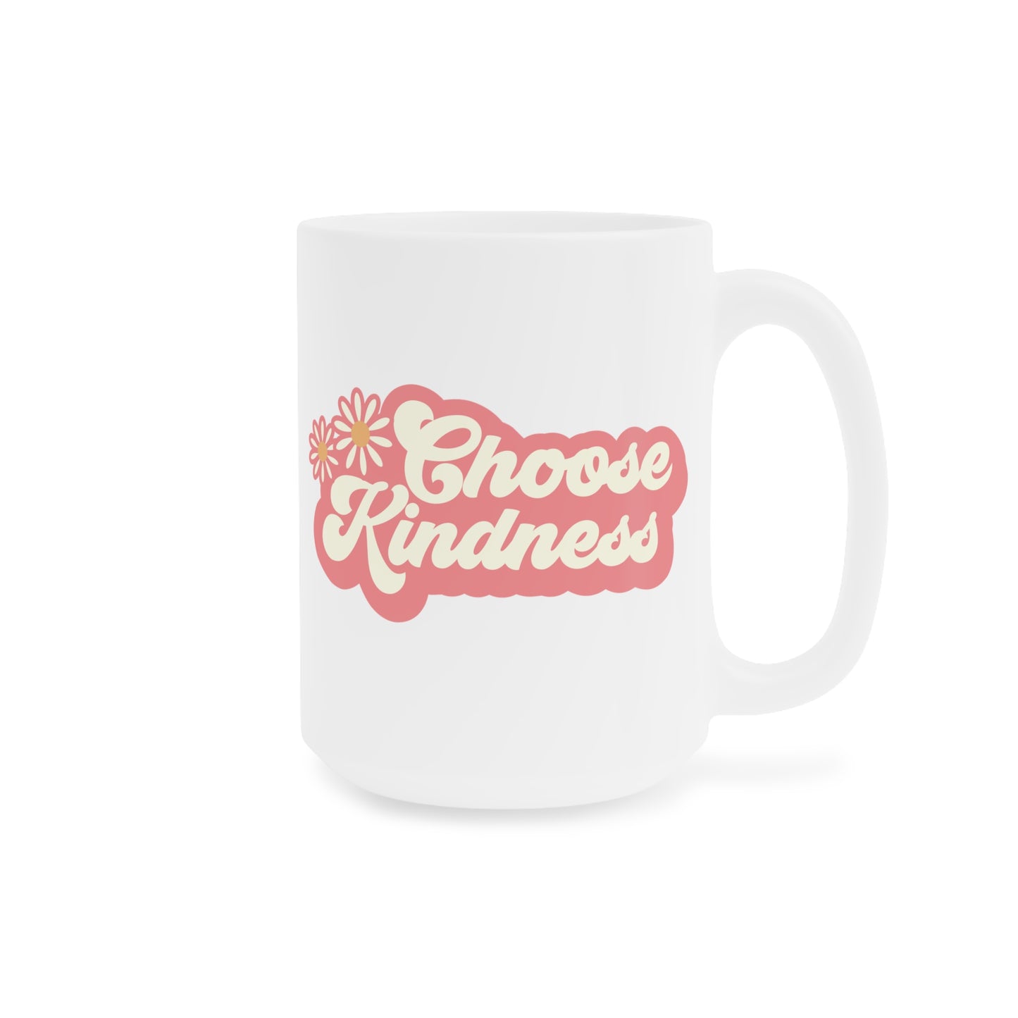 Choose Kindness Coffee Mug 20oz - Inspirational Ceramic Cup, Positivity & Kindness, Empathetic Gift, Compassion Themed, Daily Reminder
