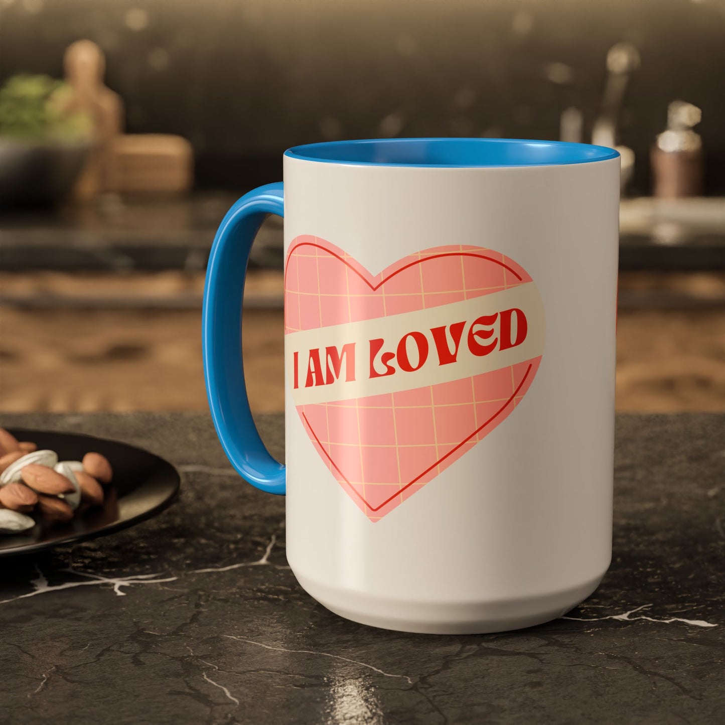 I Am Loved Heart – Accent Mug (11oz/15oz)