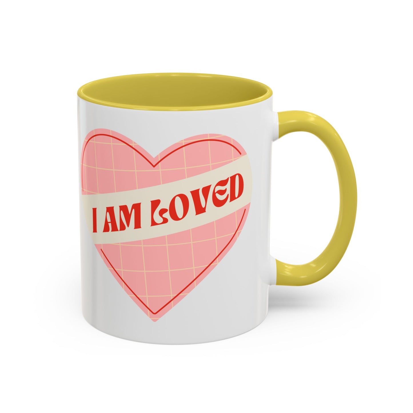 I Am Loved Heart – Accent Mug (11oz/15oz)