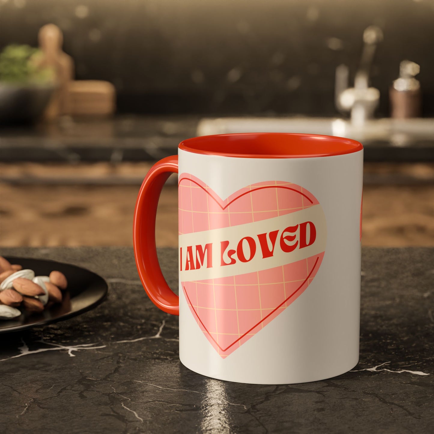 I Am Loved Heart – Accent Mug (11oz/15oz)